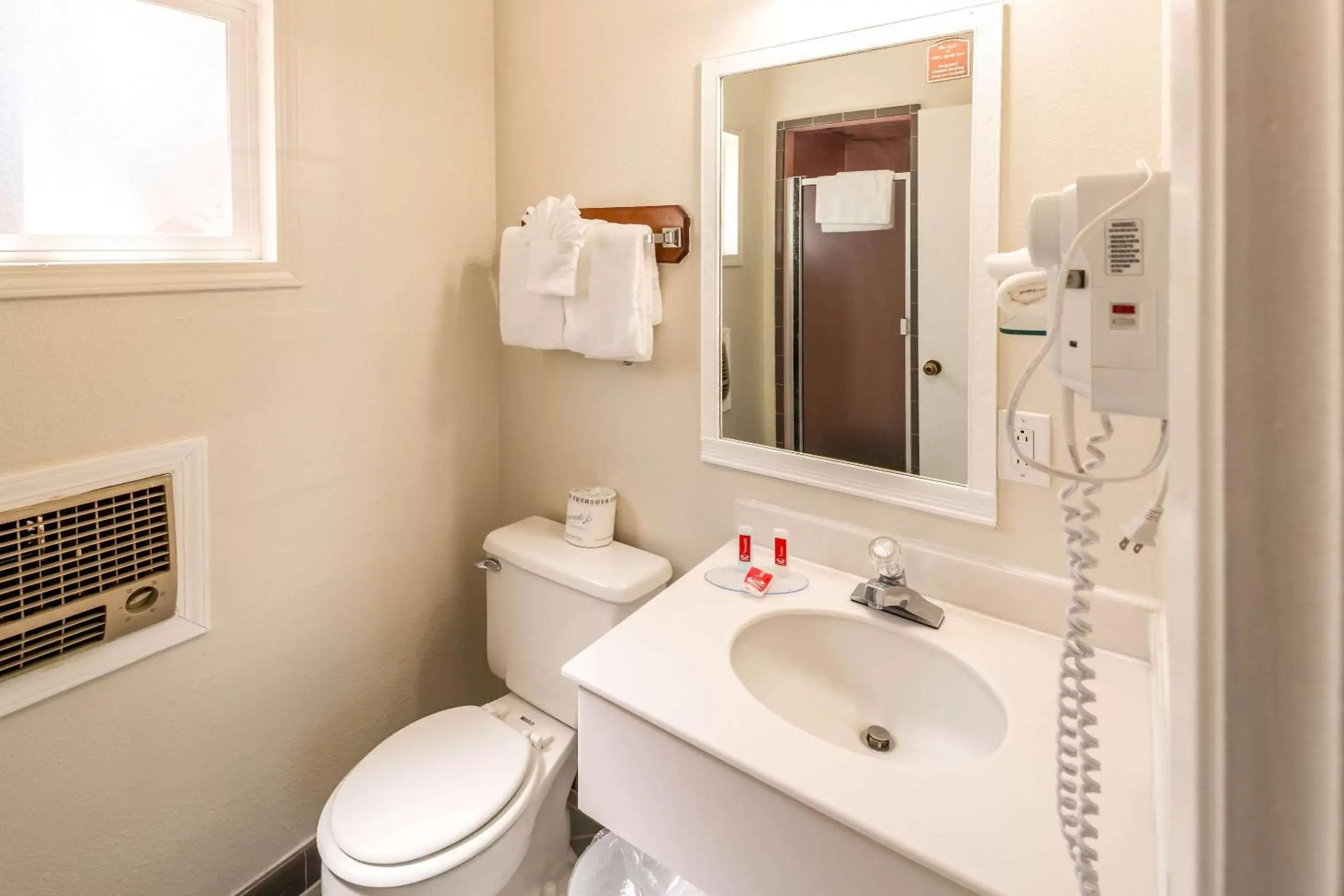 Bathroom in Econo Lodge Inn & Suites Heavenly Village Area