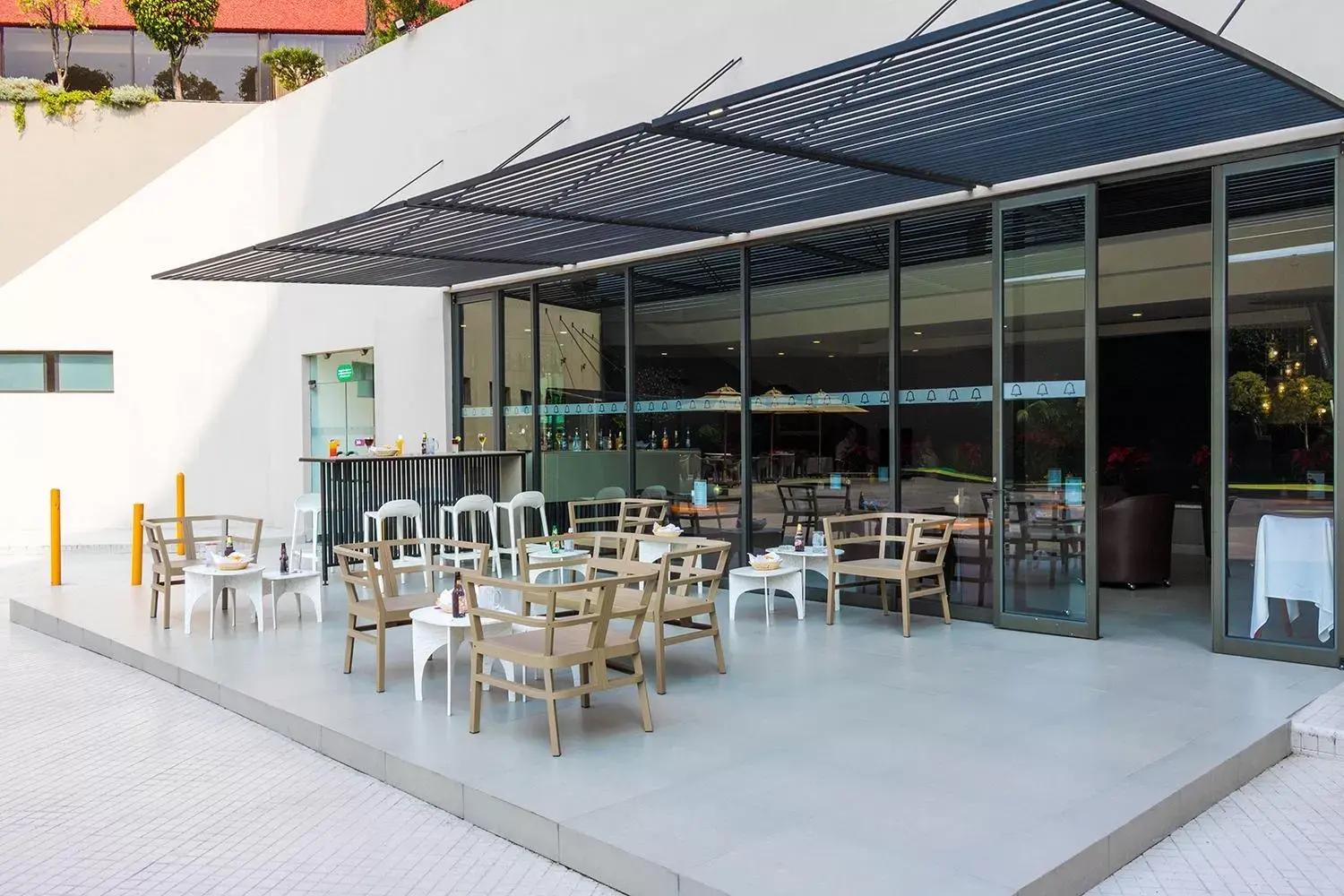 Balcony/Terrace, Restaurant/Places to Eat in Mision Toreo Centro de Convenciones
