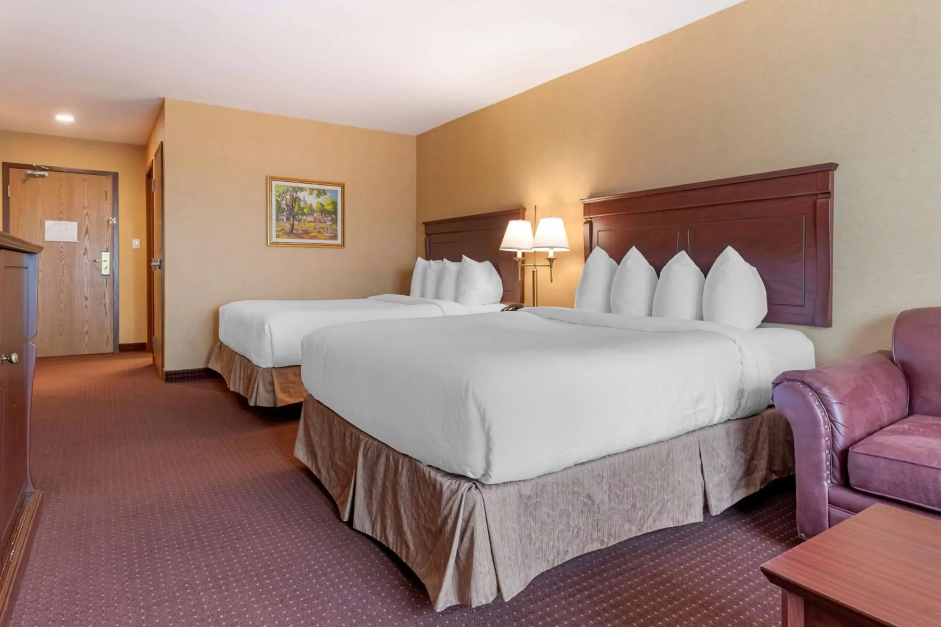 Bedroom, Bed in Best Western Plus Fredericton Hotel & Suites