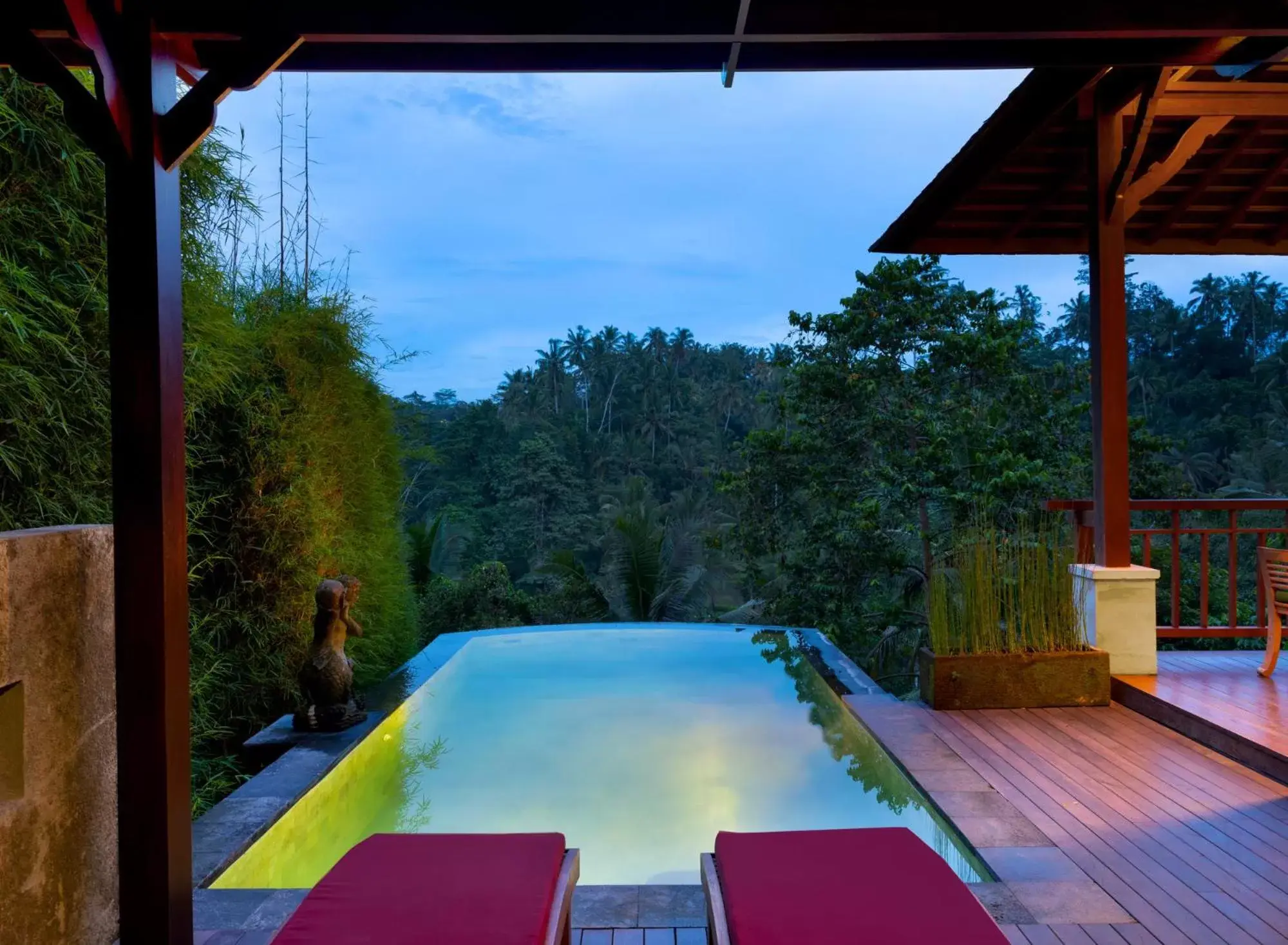 Bedroom, Swimming Pool in Jannata Resort and Spa