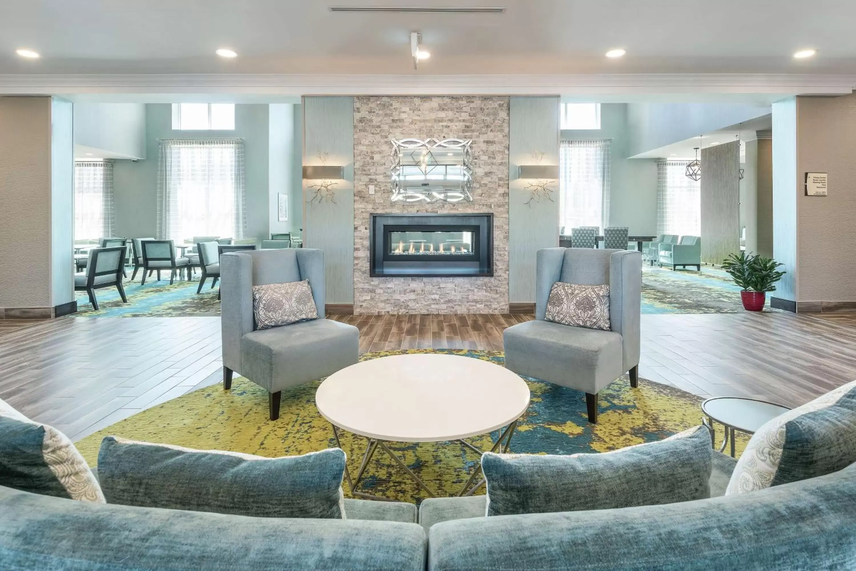 Lobby or reception in Homewood Suites By Hilton Ottawa Airport