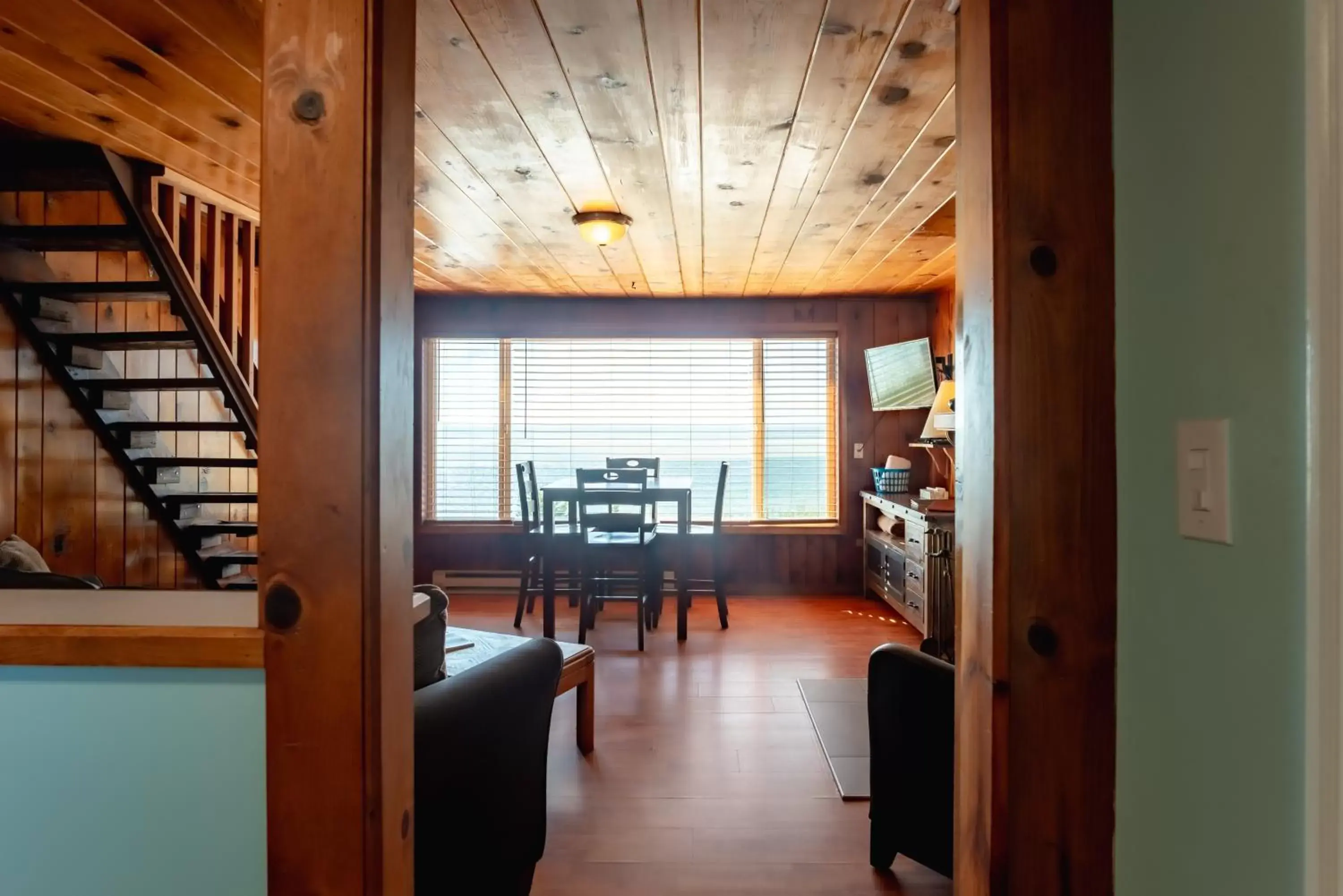 Living room in Terimore Lodging by the Sea