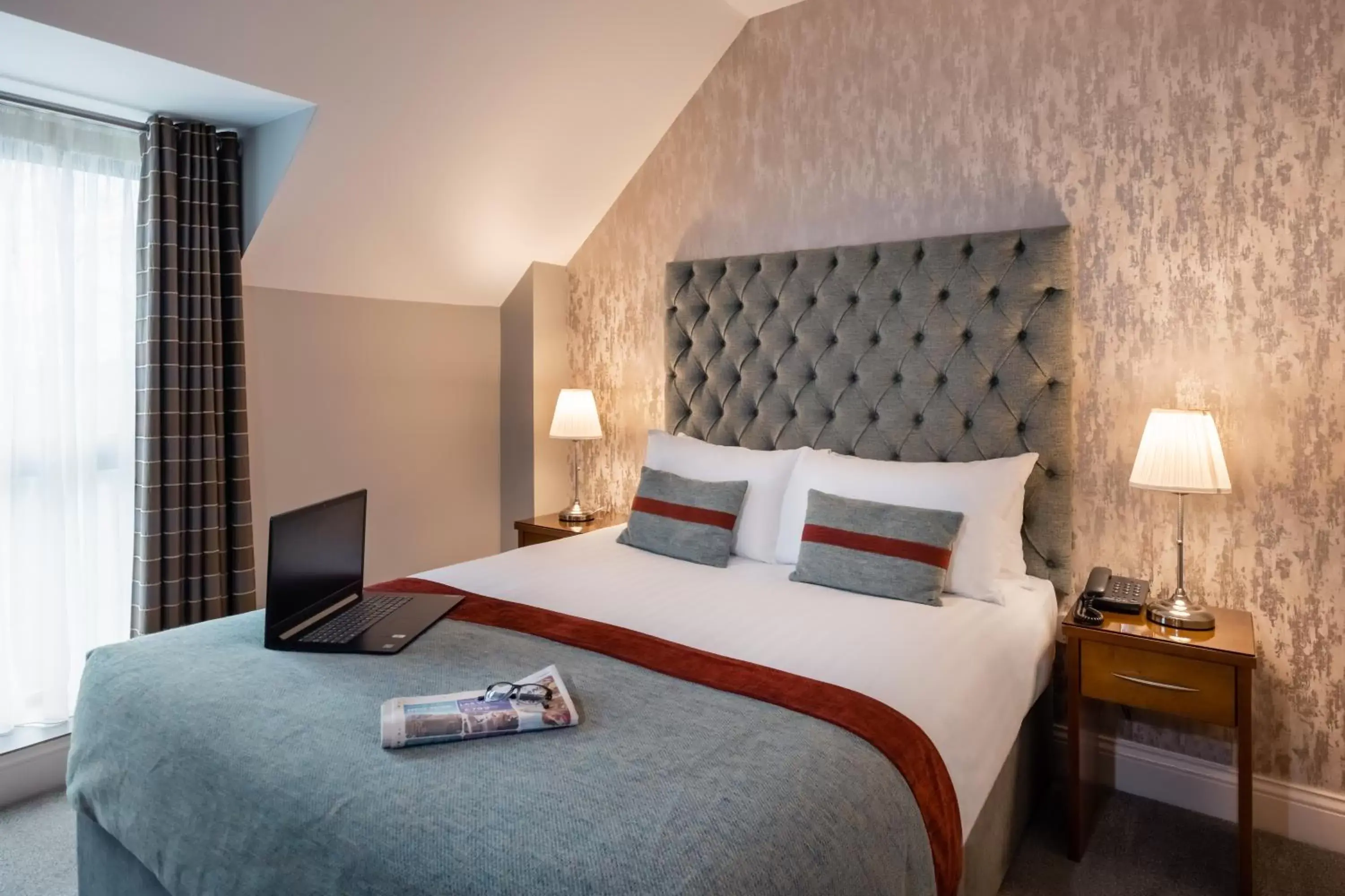 Bedroom, Bed in Raheen Woods Hotel Bedroom, Bed in Raheen Woods Hotel