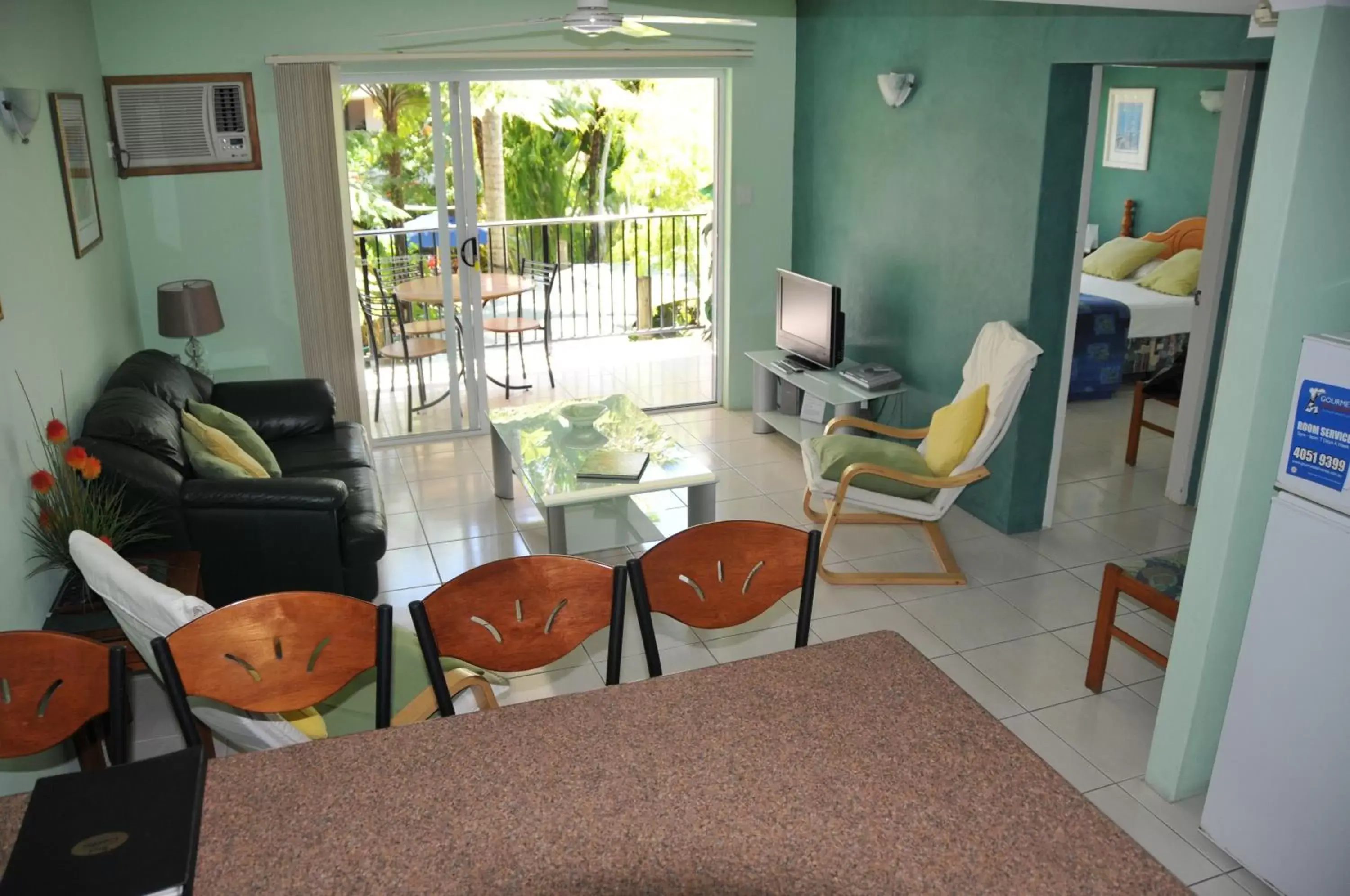 Living room in Reef Gateway Apartments