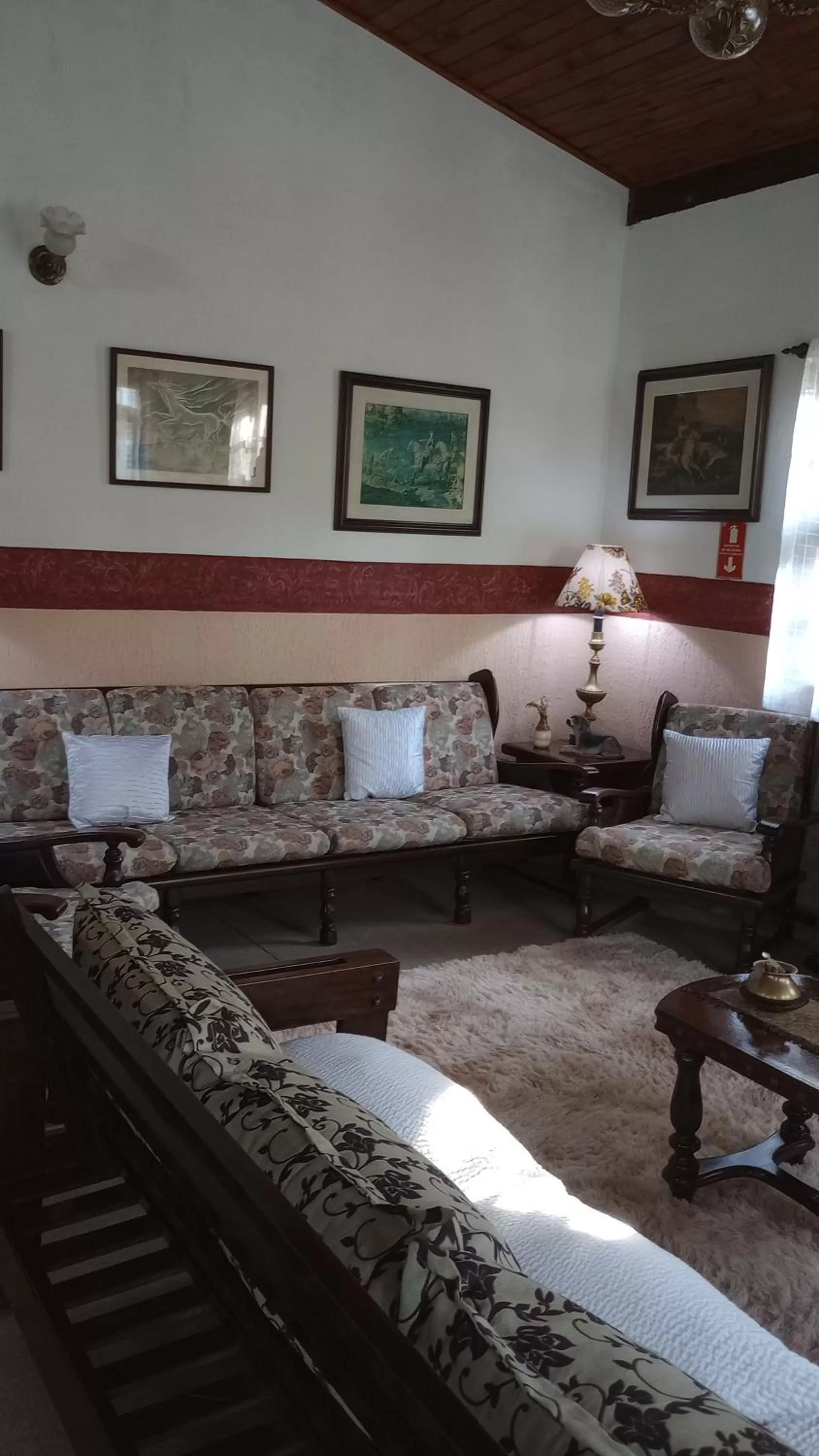 Living room in Rancho da Raposa