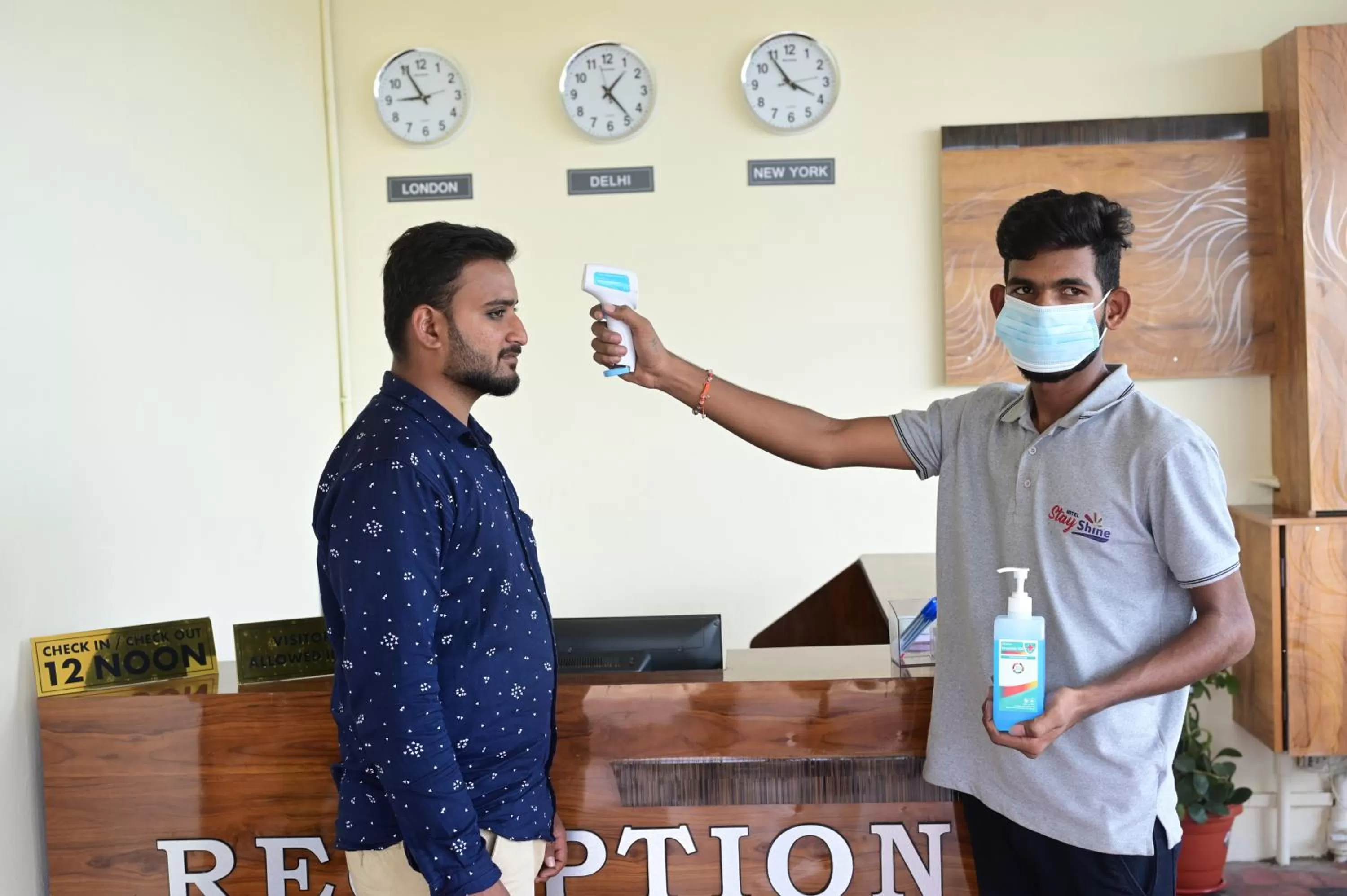 Staff in Hotel Stay Shine