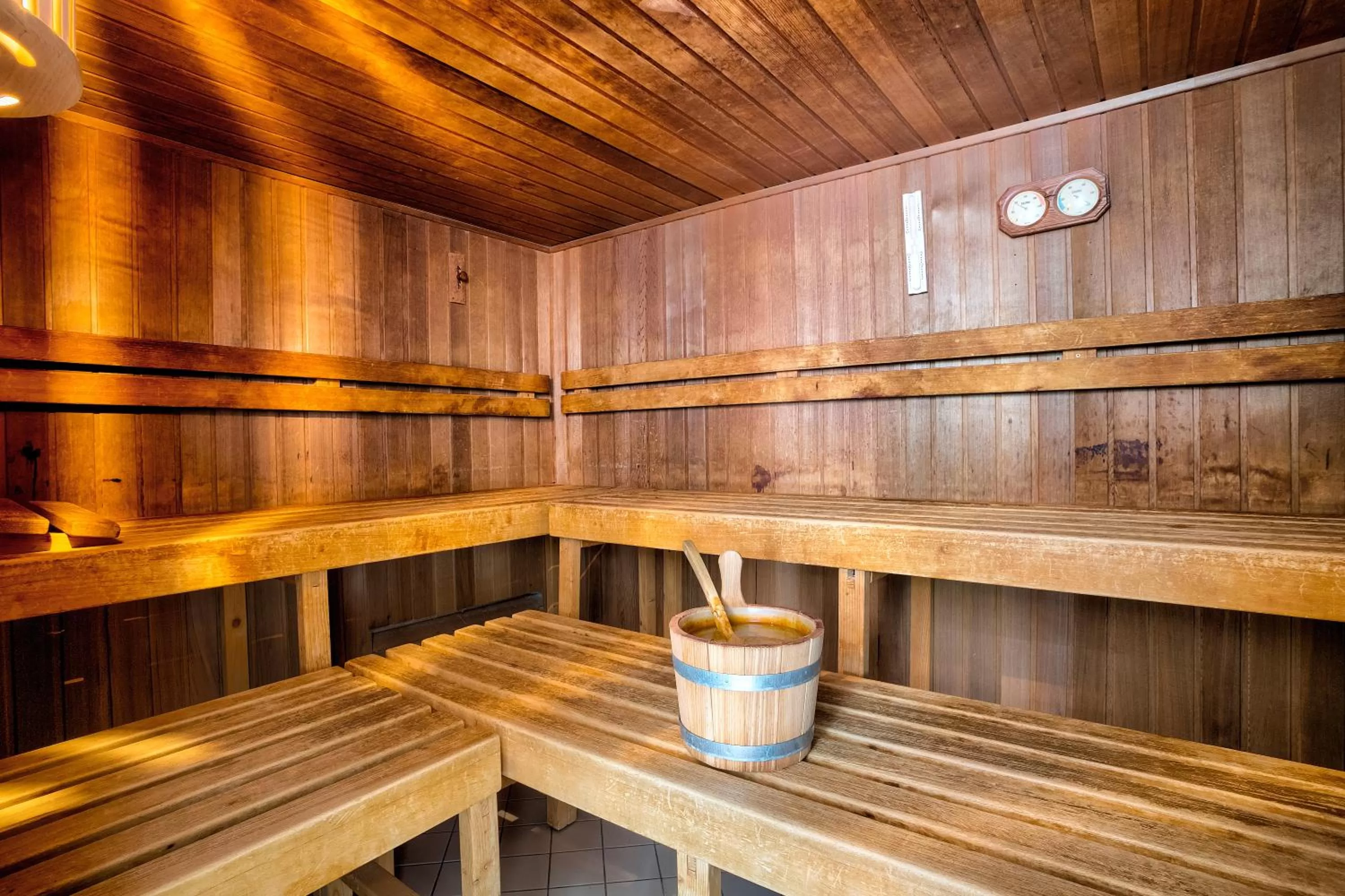 Sauna in Hotel Döllnsee-Schorfheide