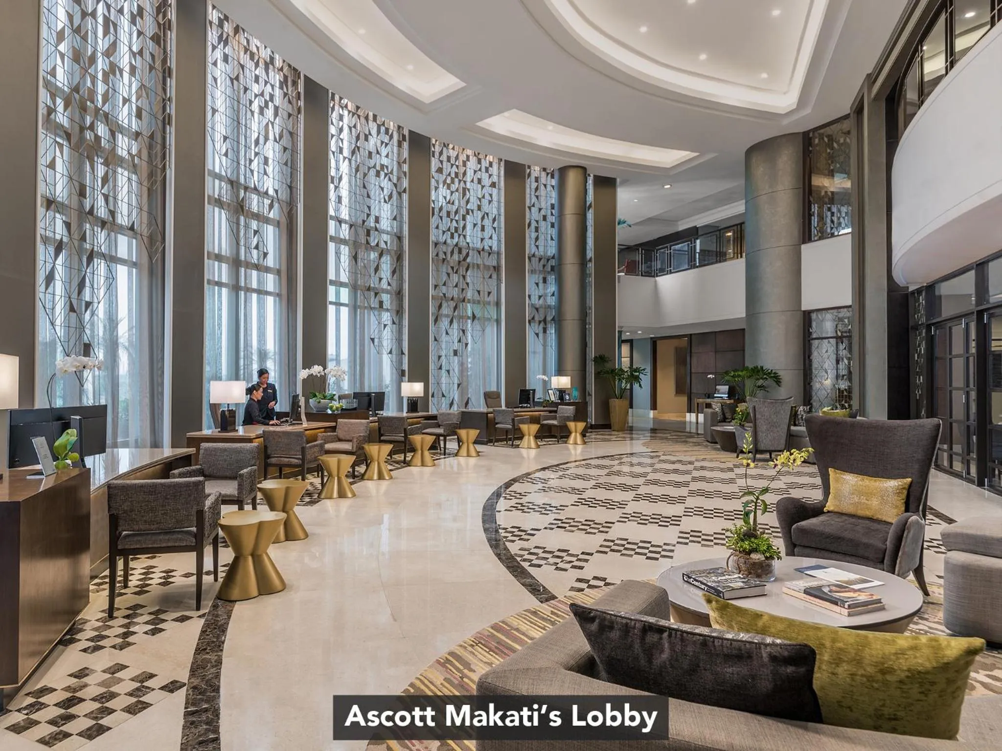 Lobby or reception in Ascott Makati