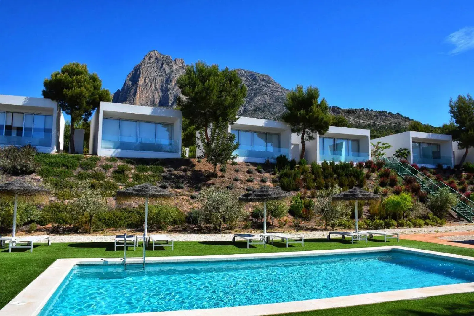 Natural landscape, Swimming Pool in Puig Campana Nature Suites Hotel & BTT