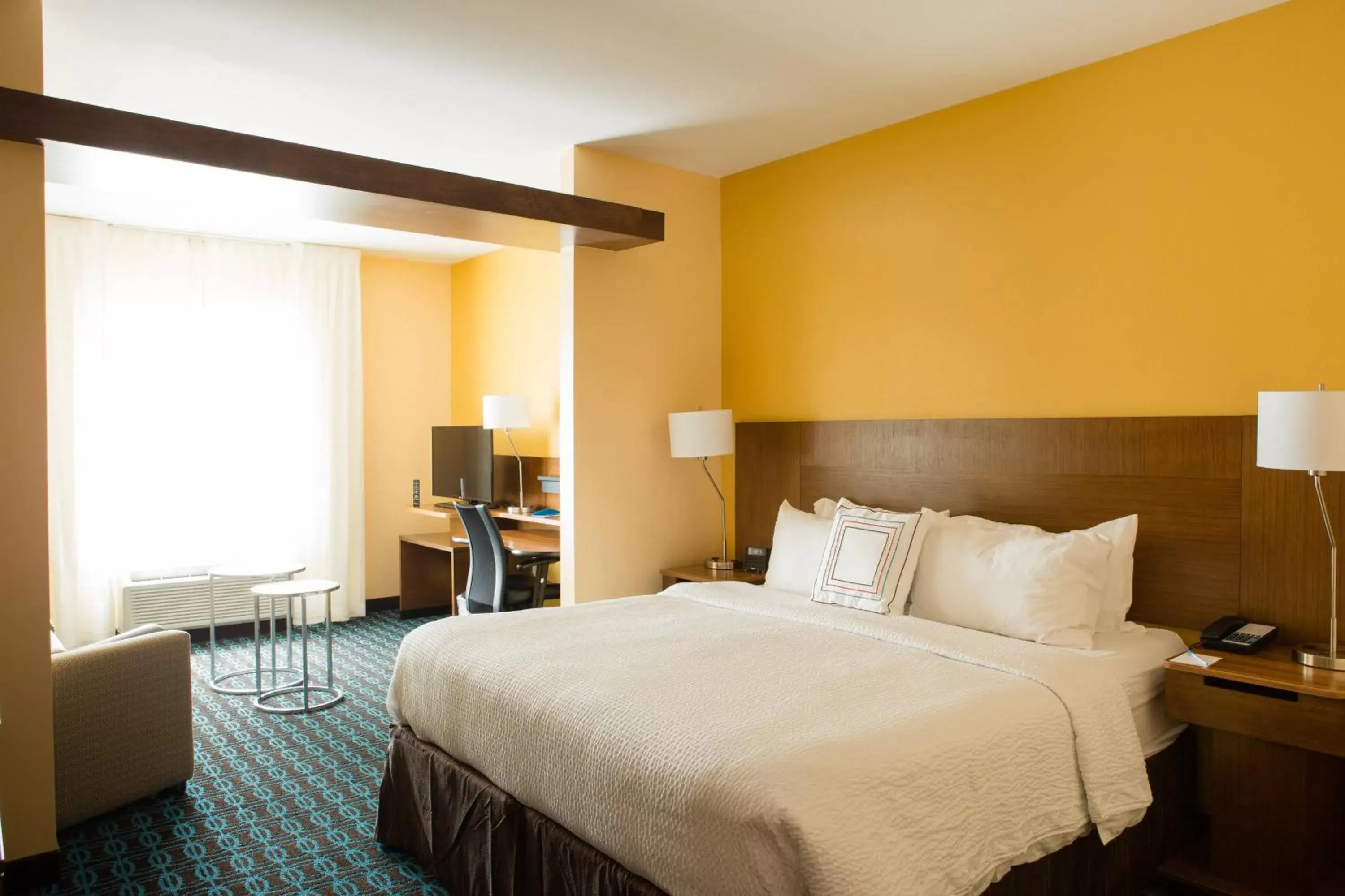 Bedroom, Bed in Fairfield Inn & Suites by Marriott Sheridan