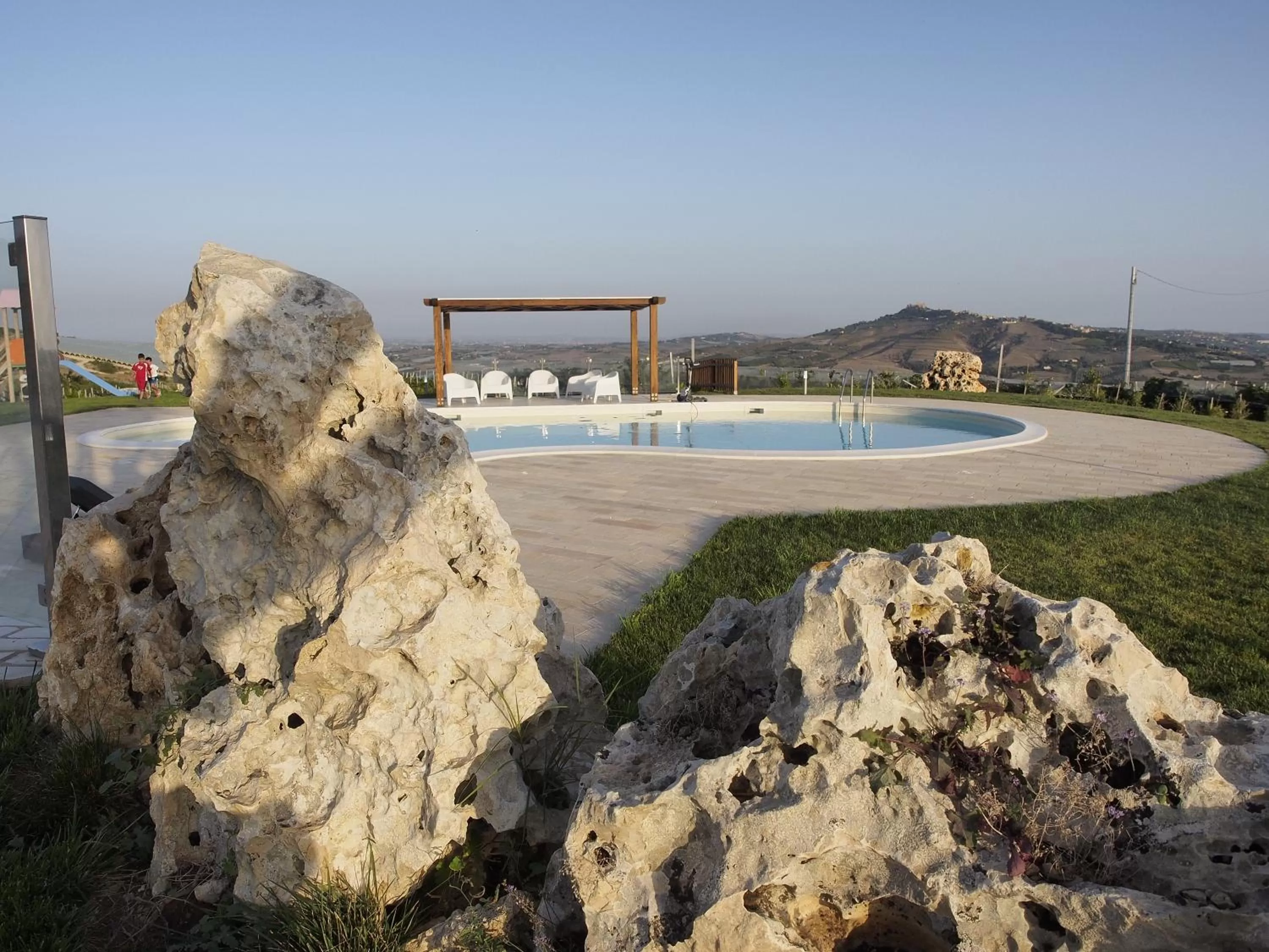 Swimming pool in La Foresteria di Golden Grapes