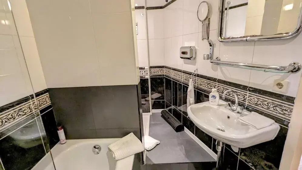 Bathroom in The Hotel Apartments in the Center of Amsterdam