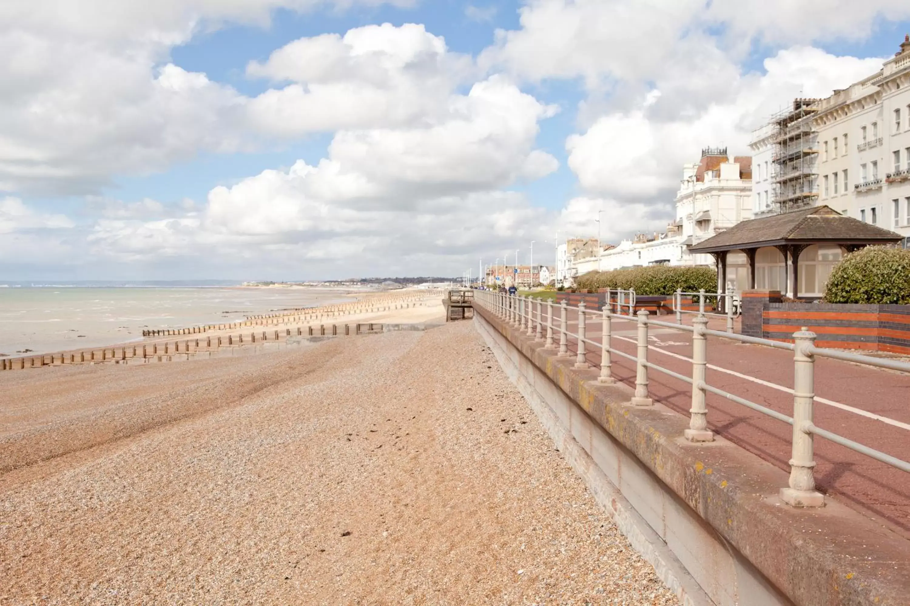 Beach in Royal Victoria Hotel