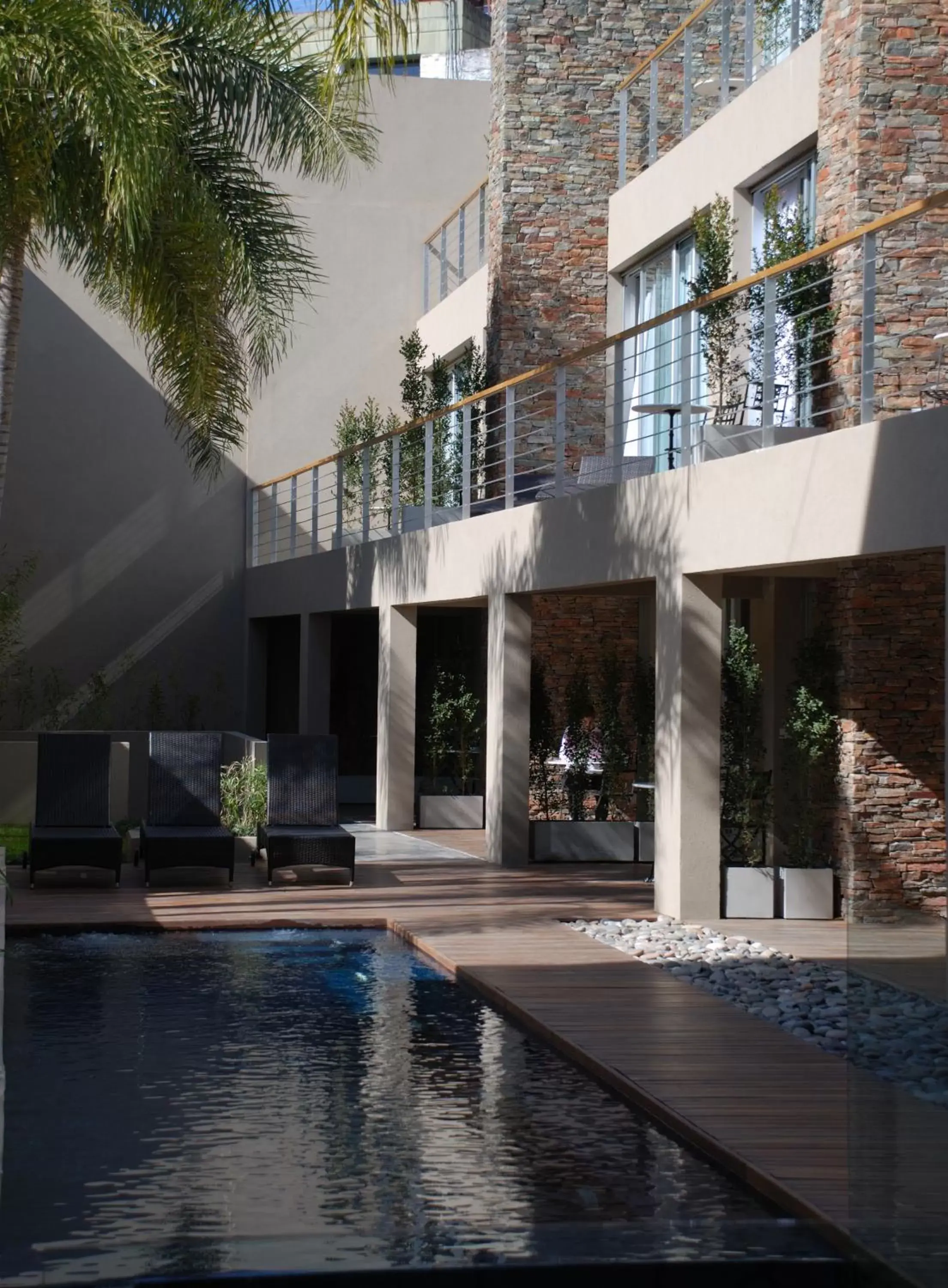 Decorative detail, Swimming Pool in San Isidro Plaza Hotel