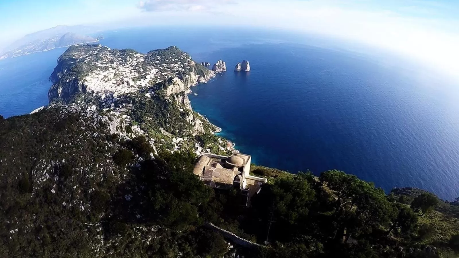 On site in Fortino Capri