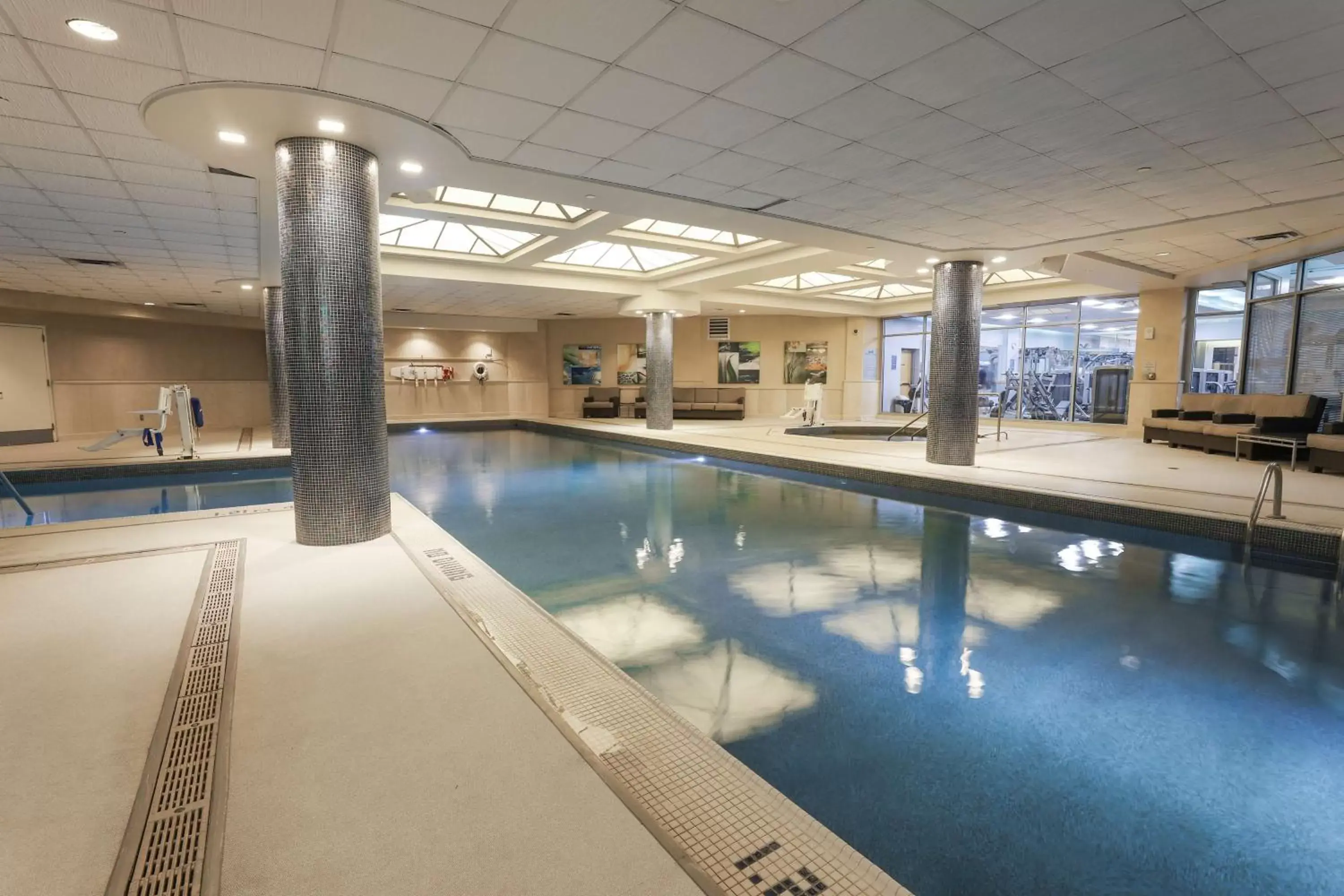 Pool view, Swimming Pool in Radisson Plaza Hotel at Kalamazoo Center