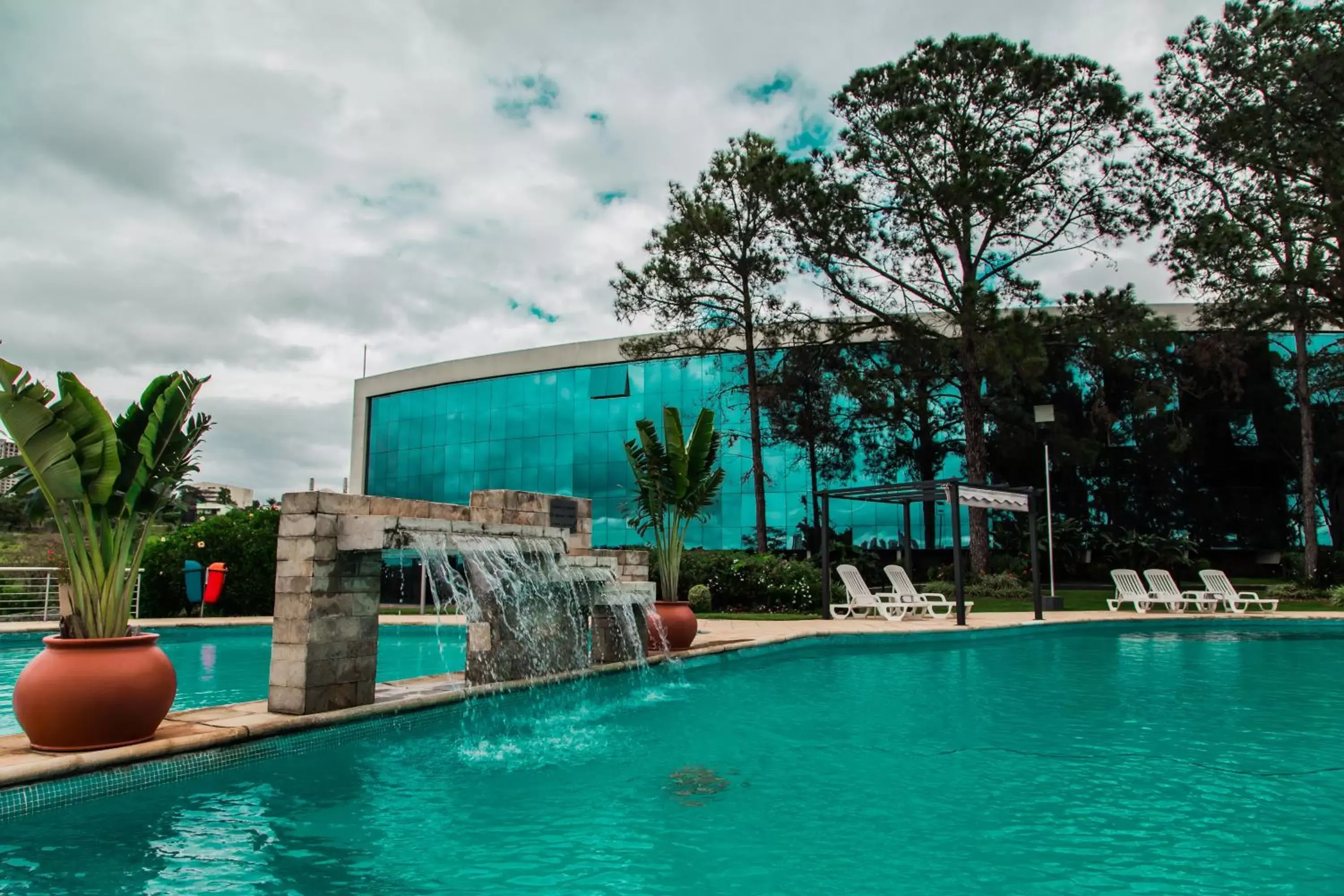 Swimming Pool in Hotel Casino Acaray