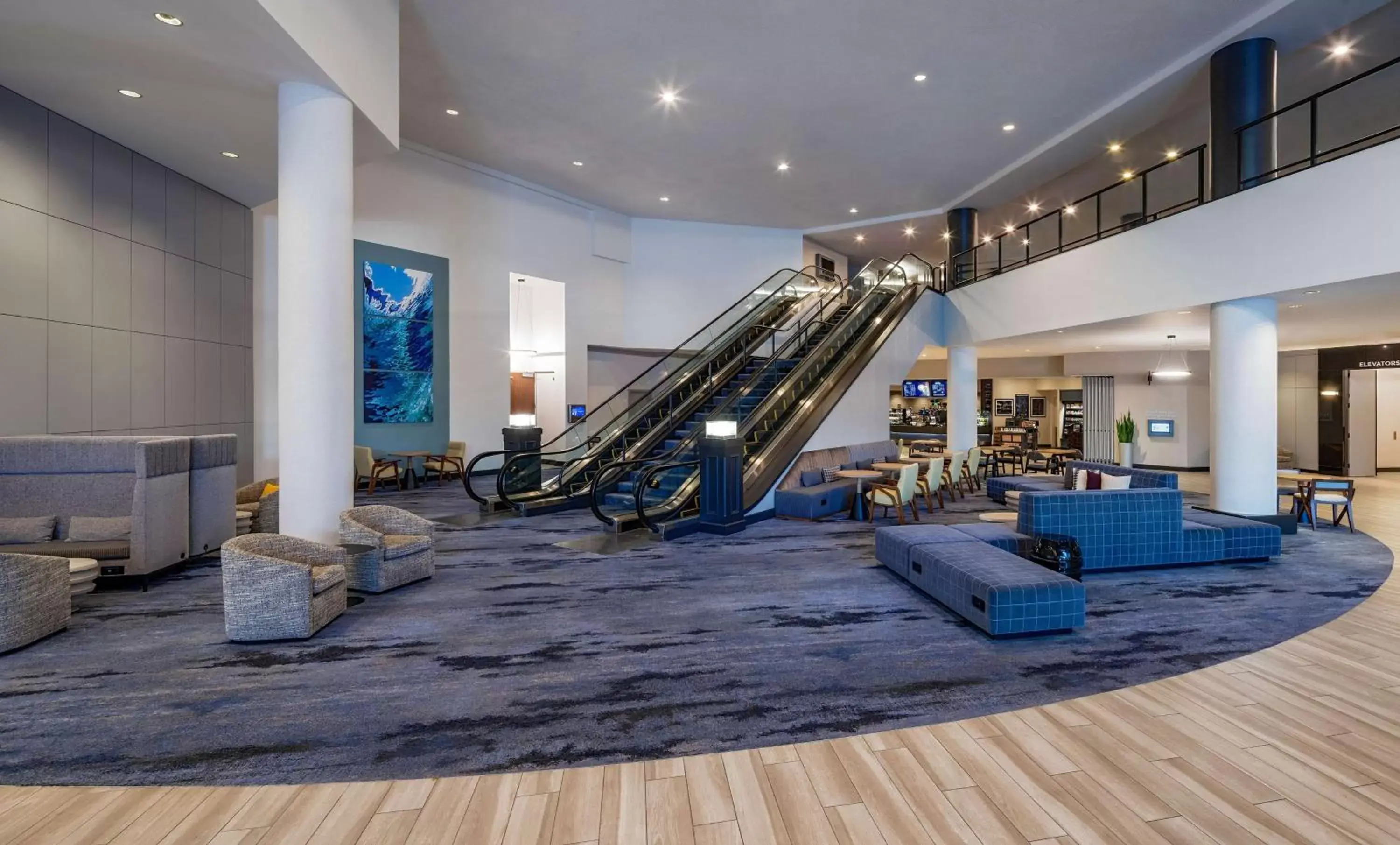 Lobby or reception, Fitness Center/Facilities in Hyatt Regency Santa Clara