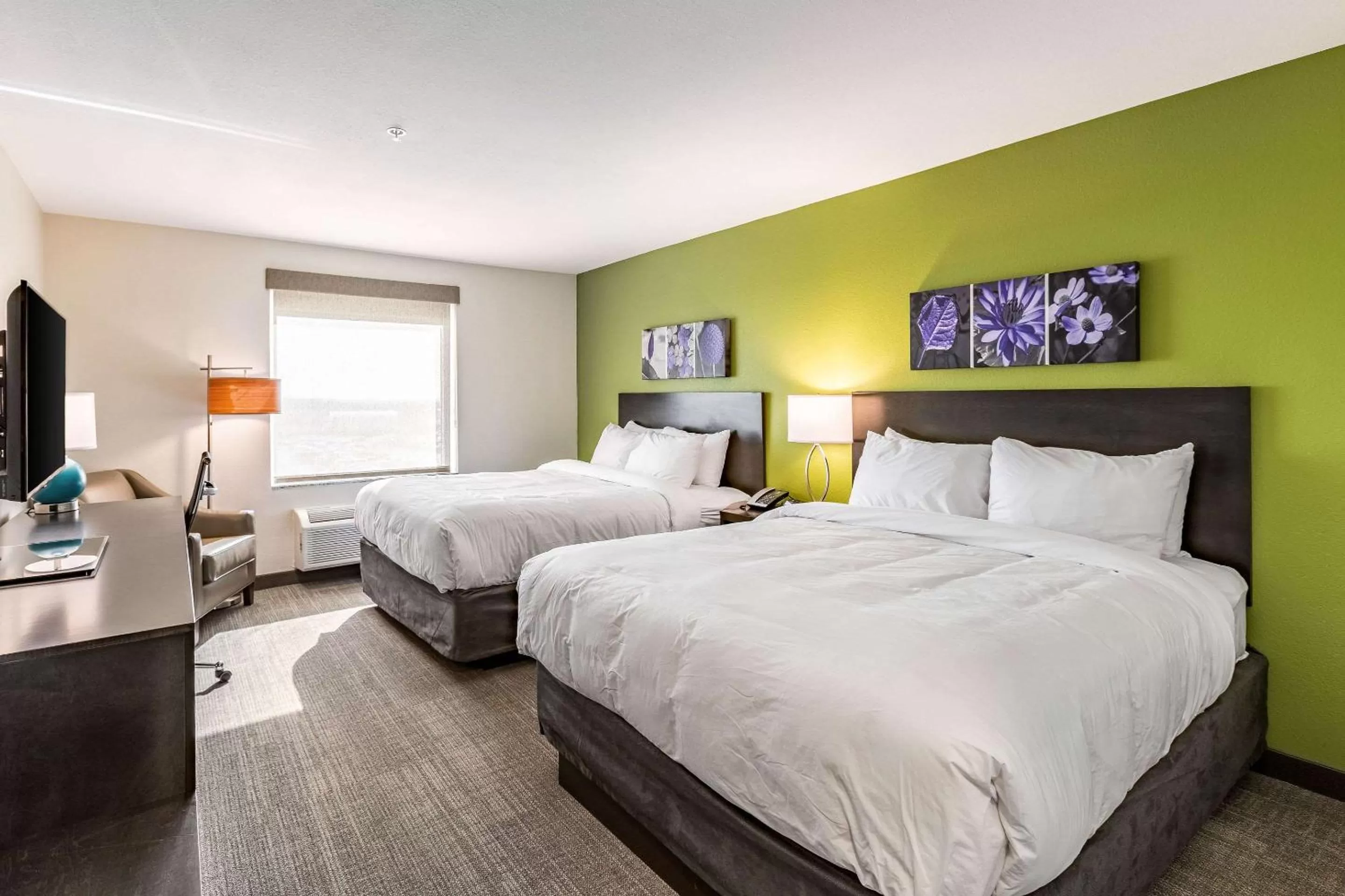 Photo of the whole room, Bed in Sleep Inn & Suites Mt Hope near Auction & Event Center