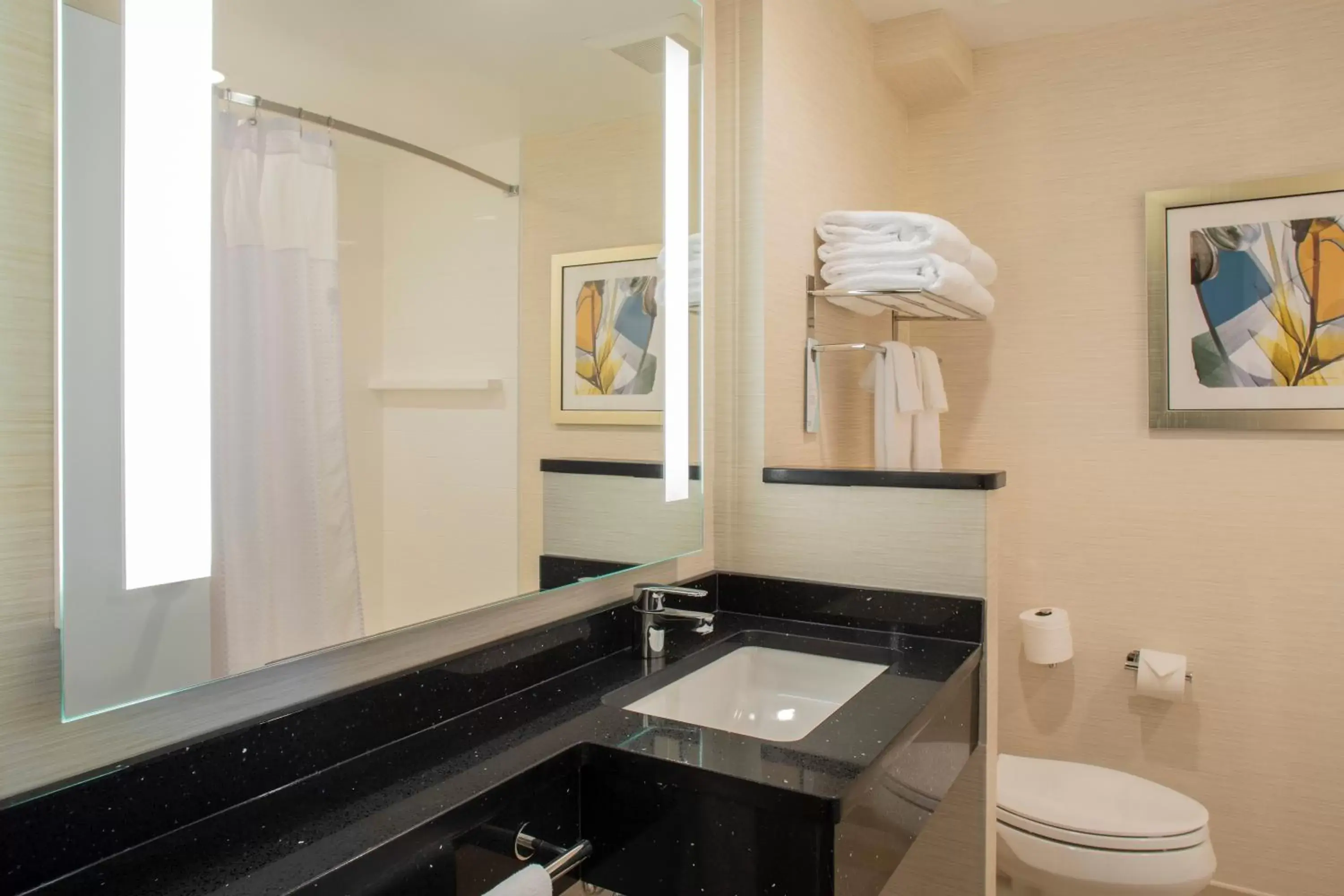 Bathroom in Fairfield Inn & Suites by Marriott New York Queens/Fresh Meadows