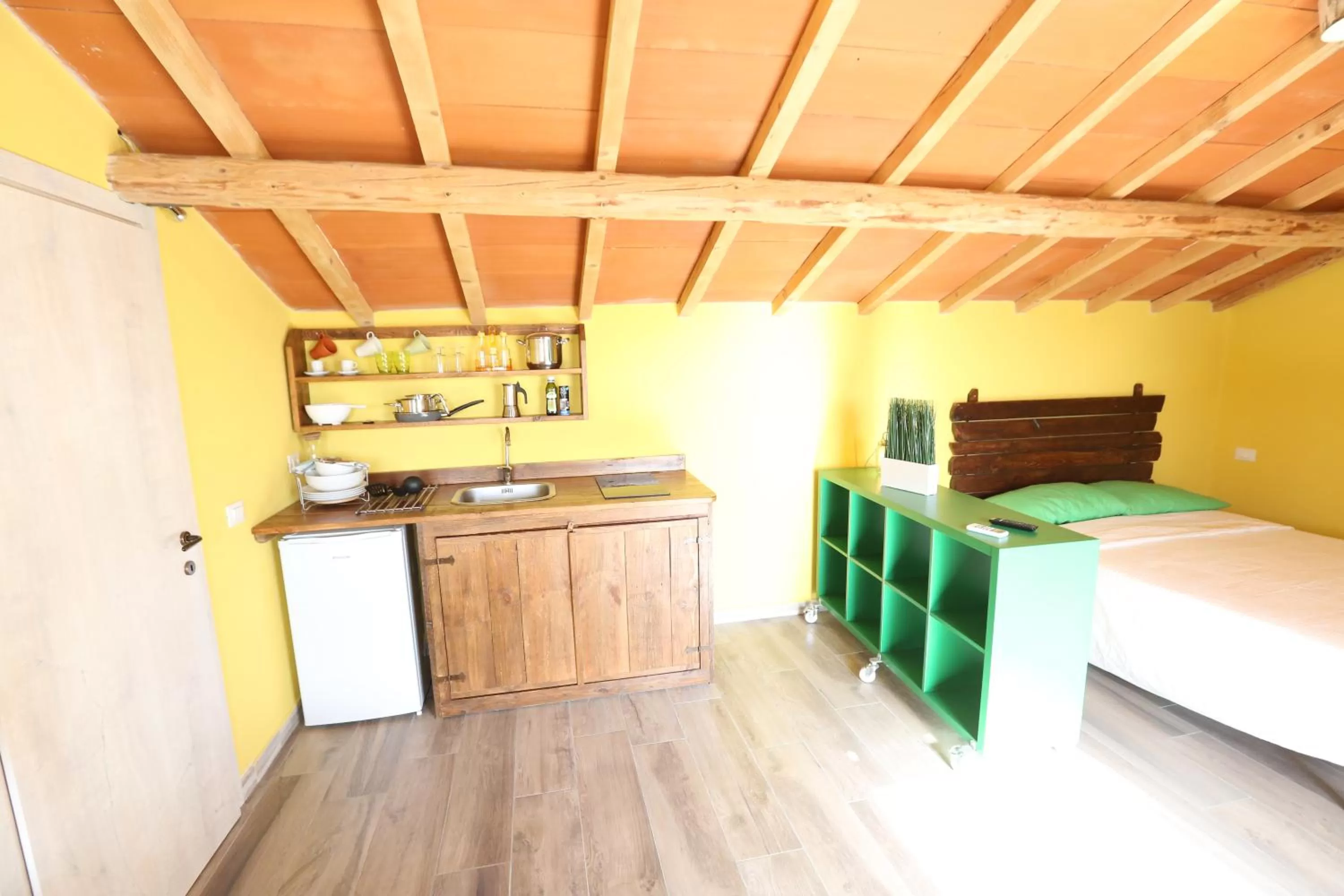Kitchen or kitchenette in B&B Corso Italia 58