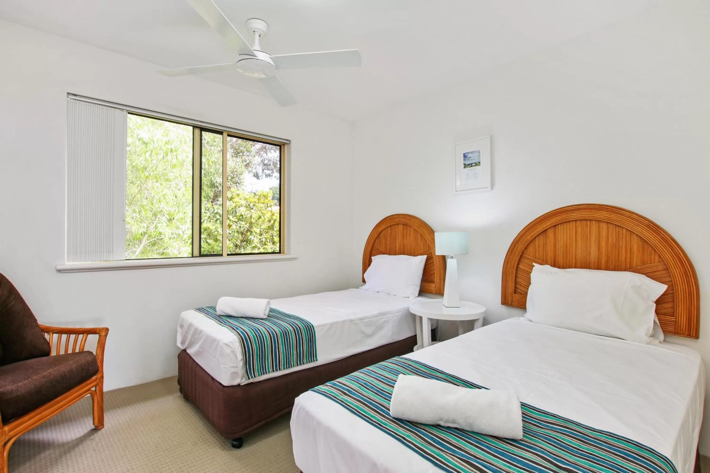 Bed in Lennox Beach Resort