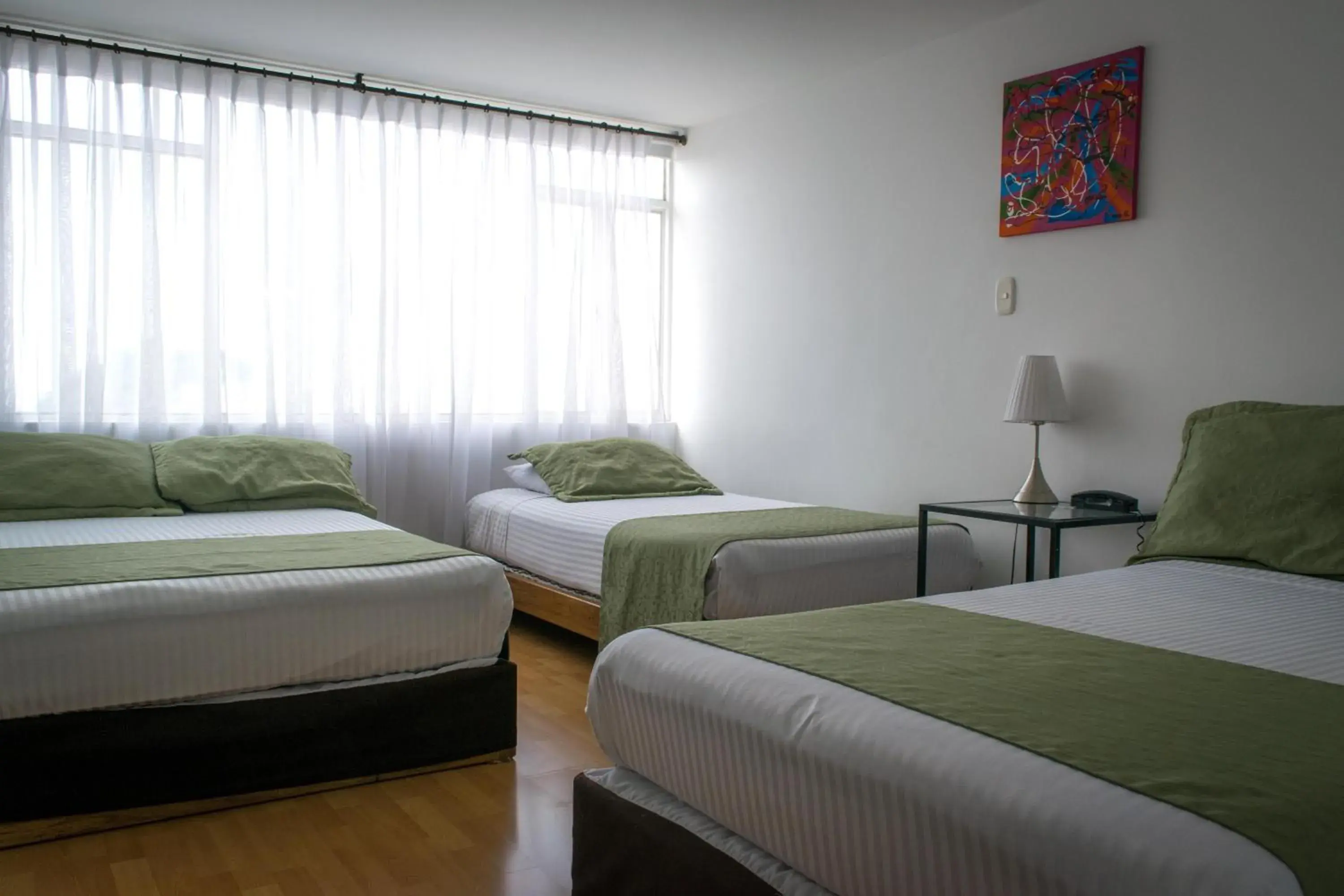 Bed in Hotel Portal de Milán
