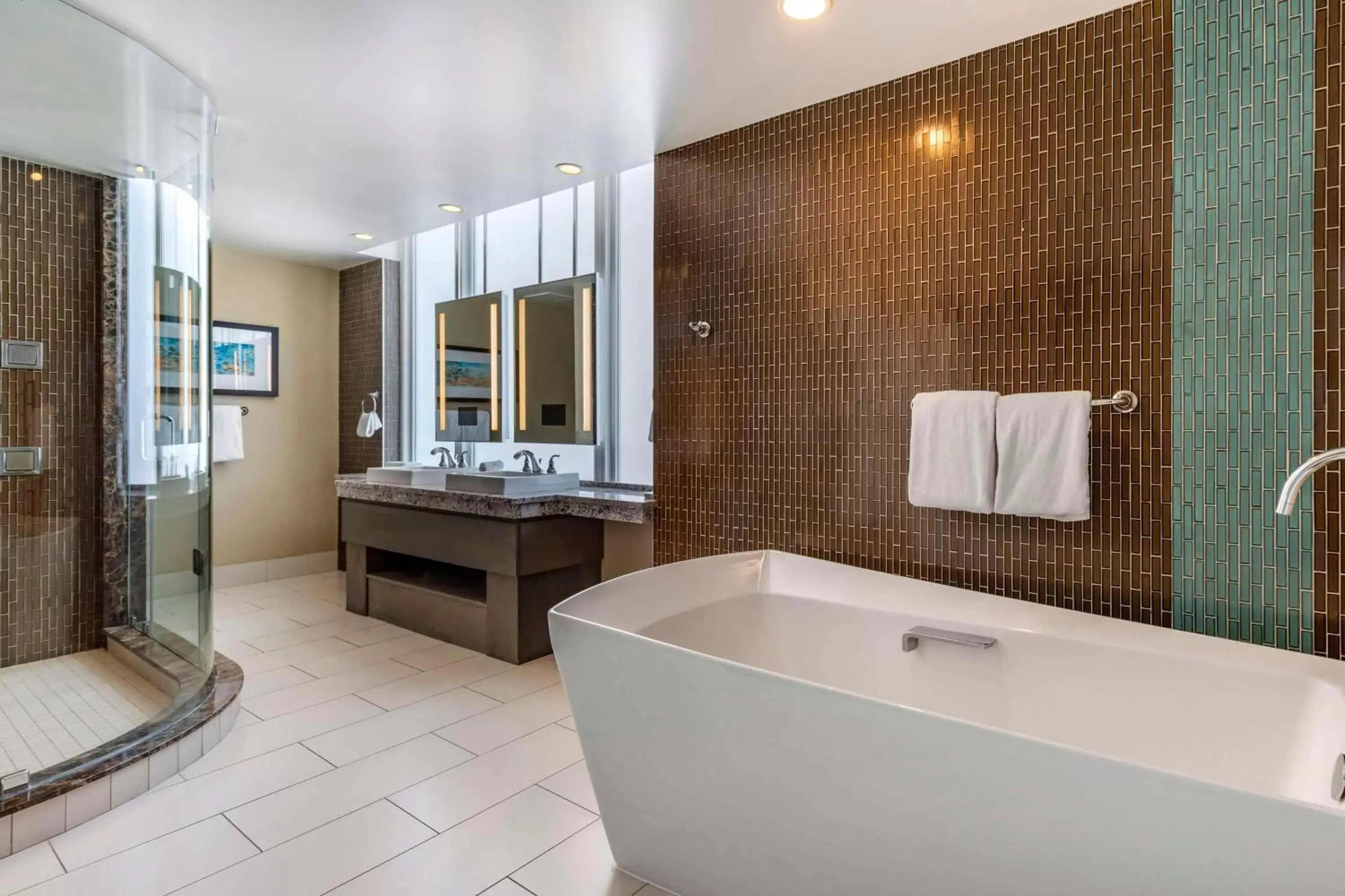Bathroom in Hilton Vacation Club Oceanaire Virginia Beach