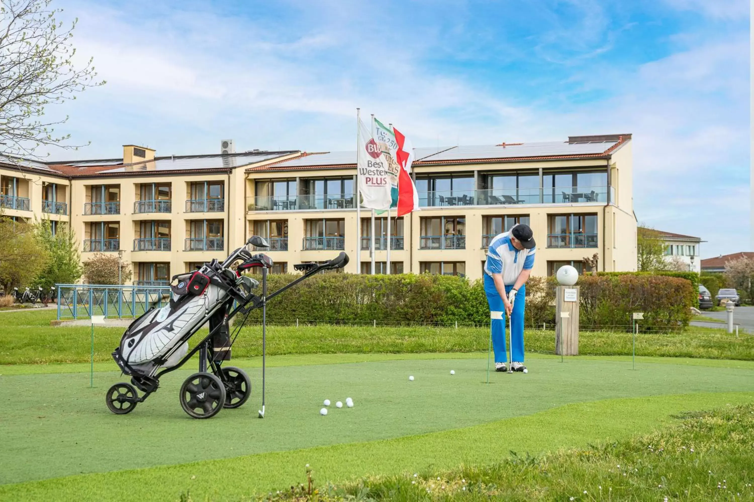 Golfcourse in Best Western Plus Kurhotel an der Obermaintherme