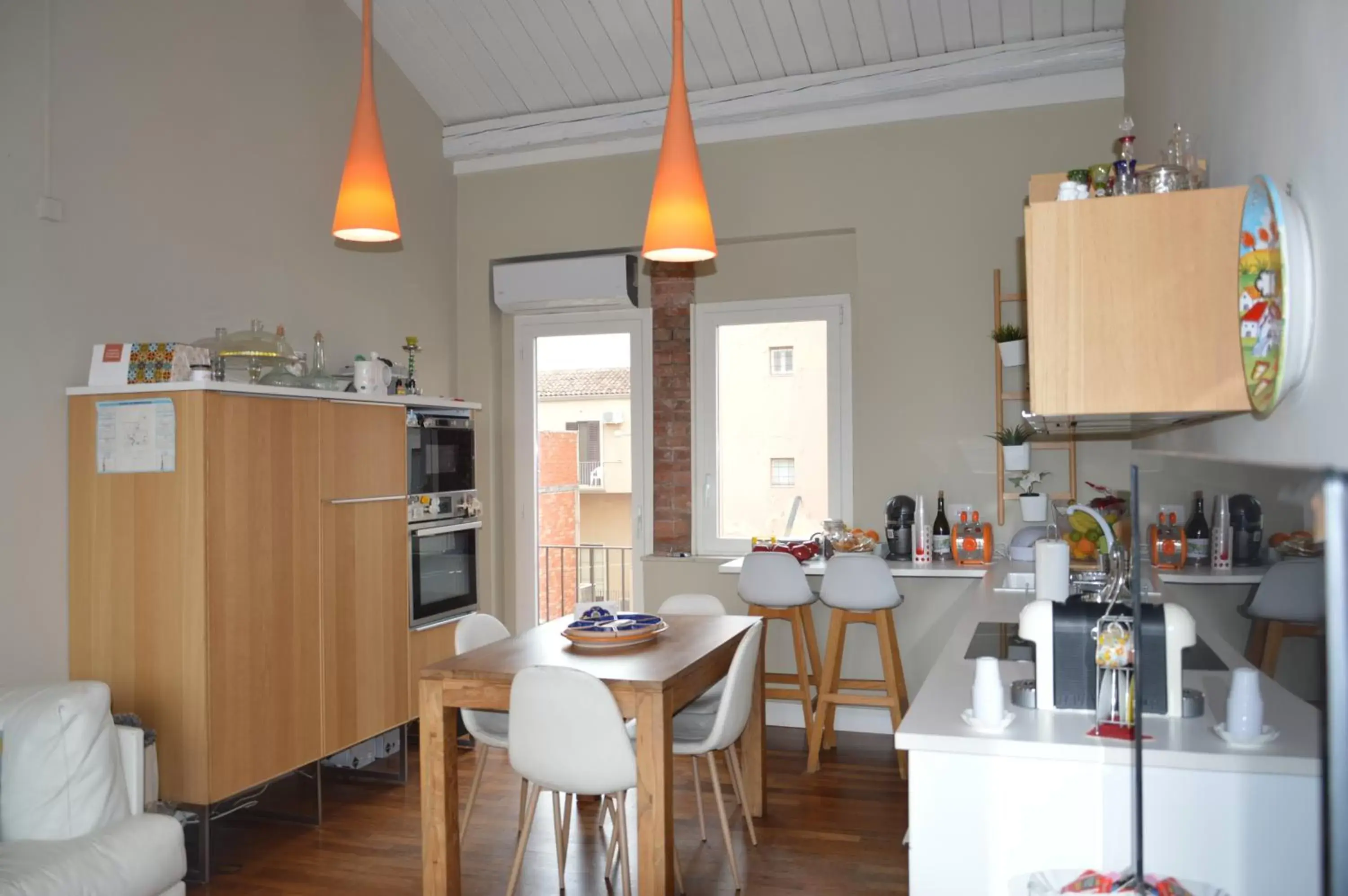 Kitchen or kitchenette, Restaurant/Places to Eat in b&b le 4 leggende