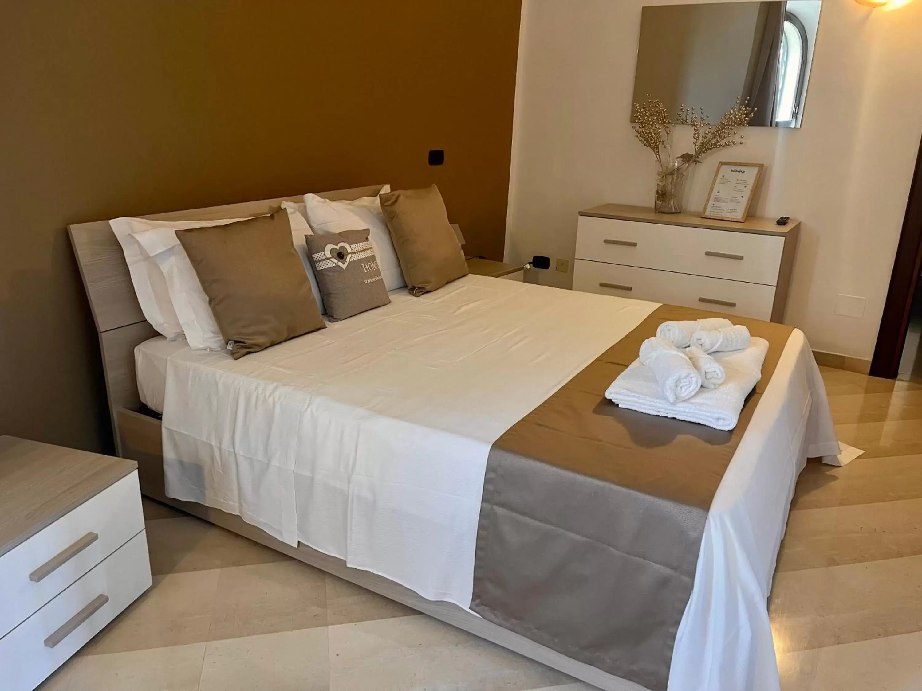Bed in Villa Pignatelli