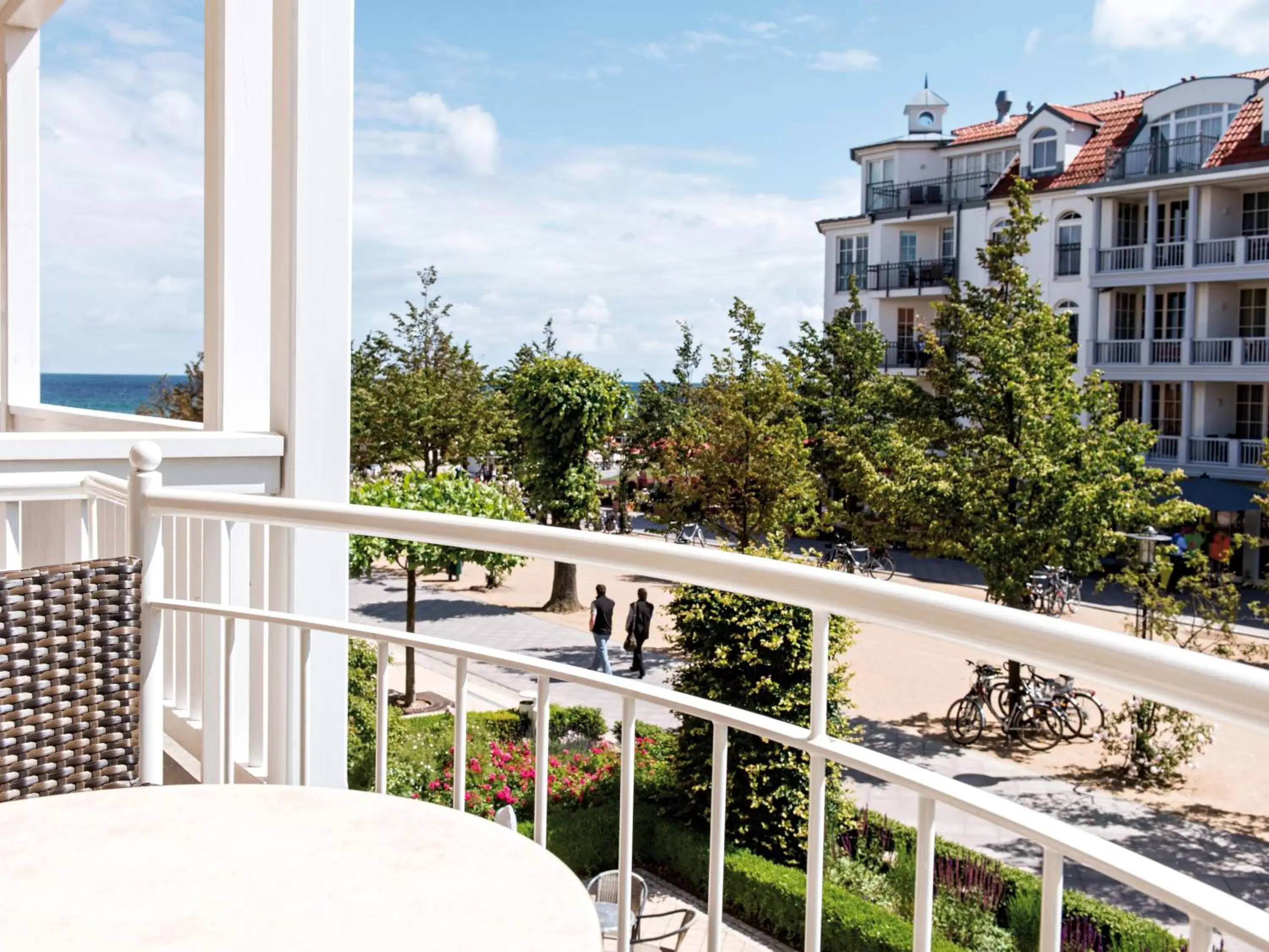 Balcony/Terrace in Travel Charme Ostseehotel Kühlungsborn