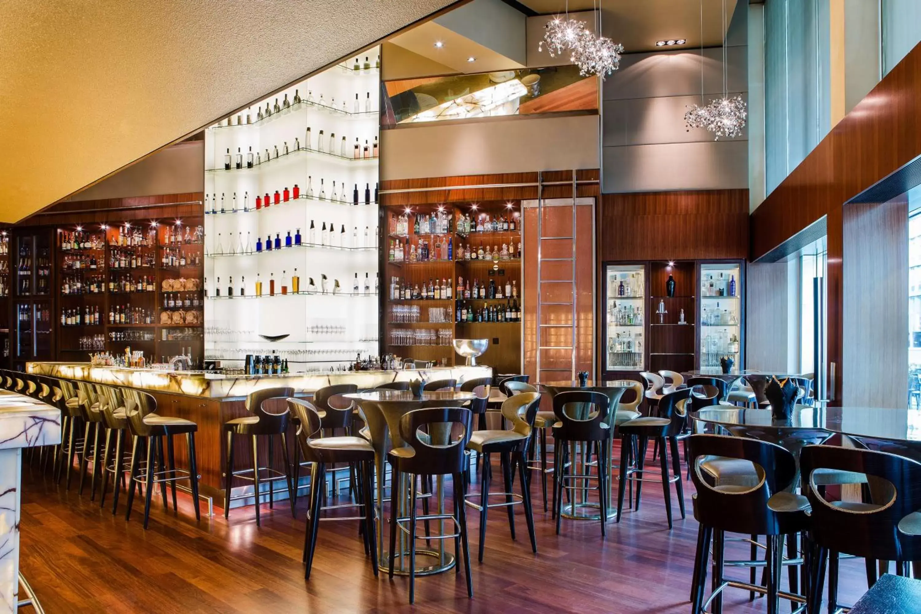 Lounge or bar, Restaurant/Places to Eat in Park Hyatt Zurich – City Center Luxury