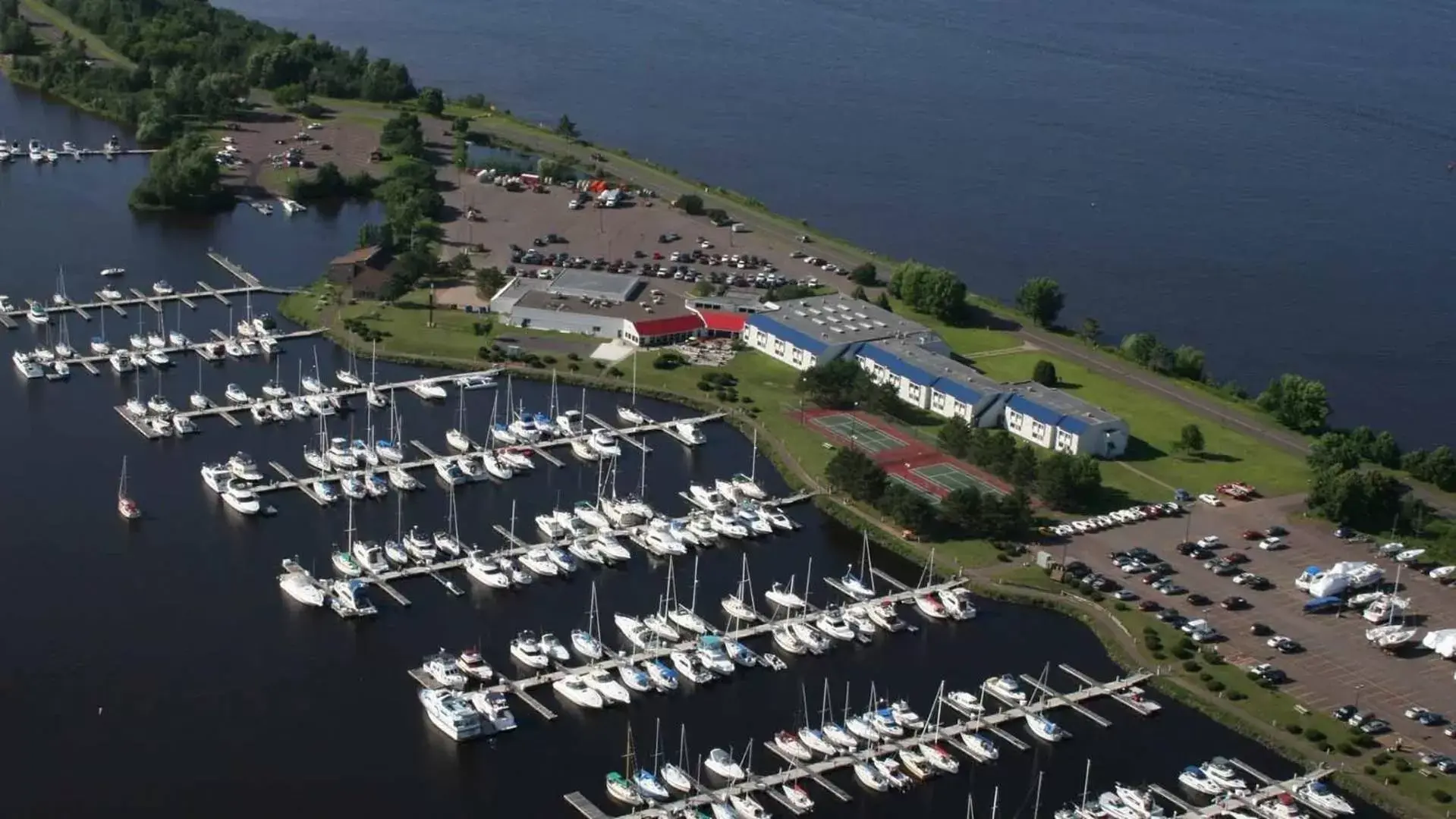 Bird's eye view, Bird's-eye View in Barkers Island Inn Resort & Conference Center