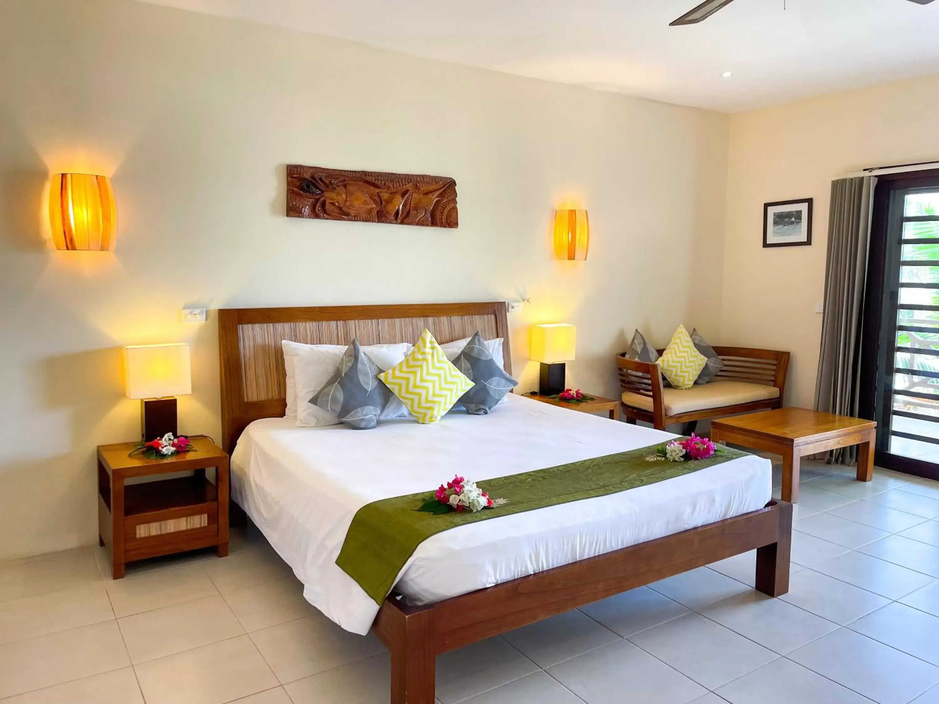 Bed in Nasama Resort