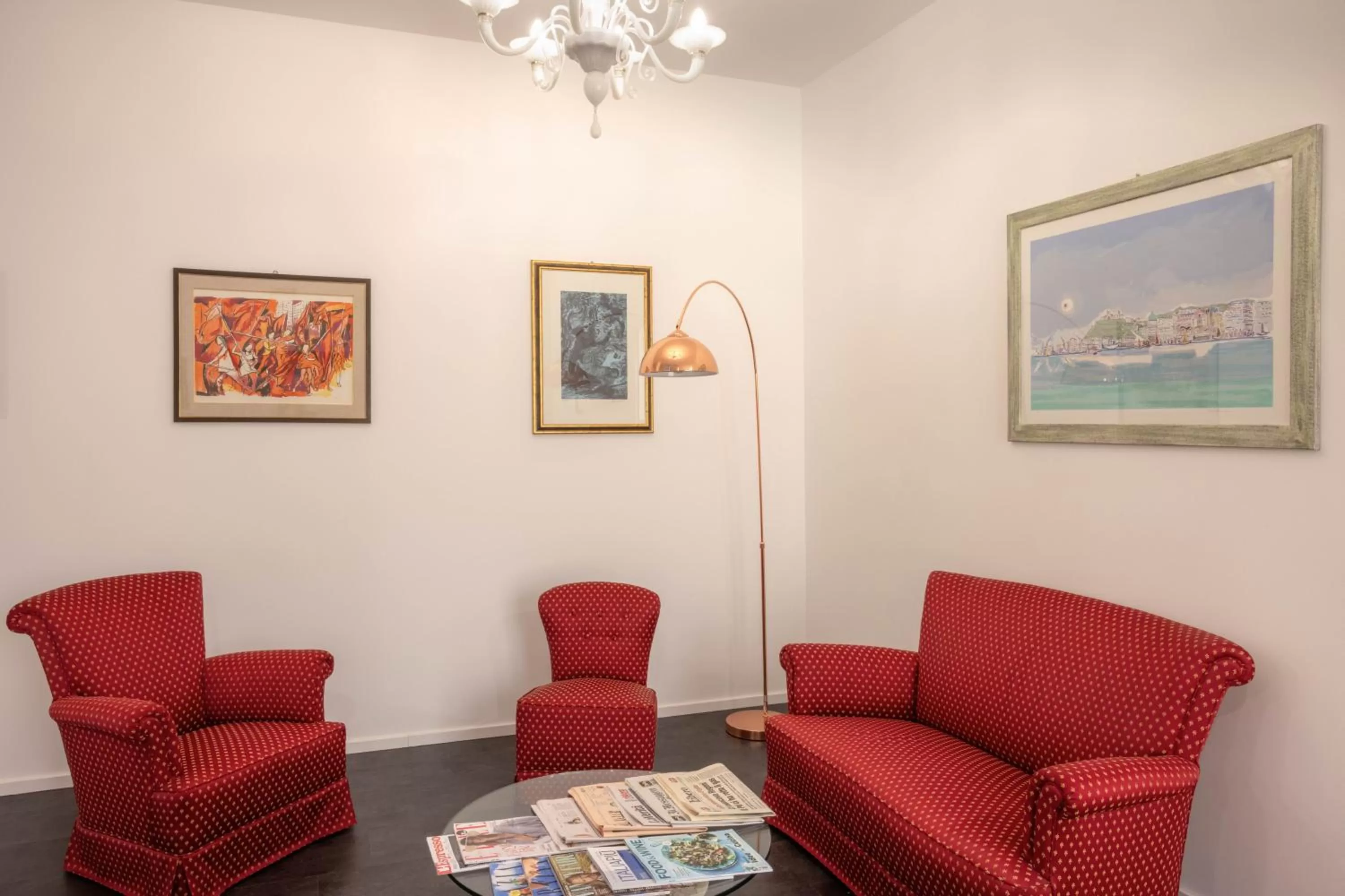 Lobby or reception in V Hotel