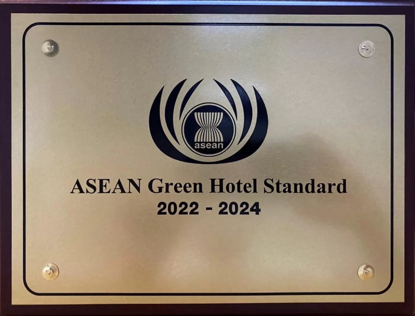 Certificate/Award in Chatrium Sathon Bangkok