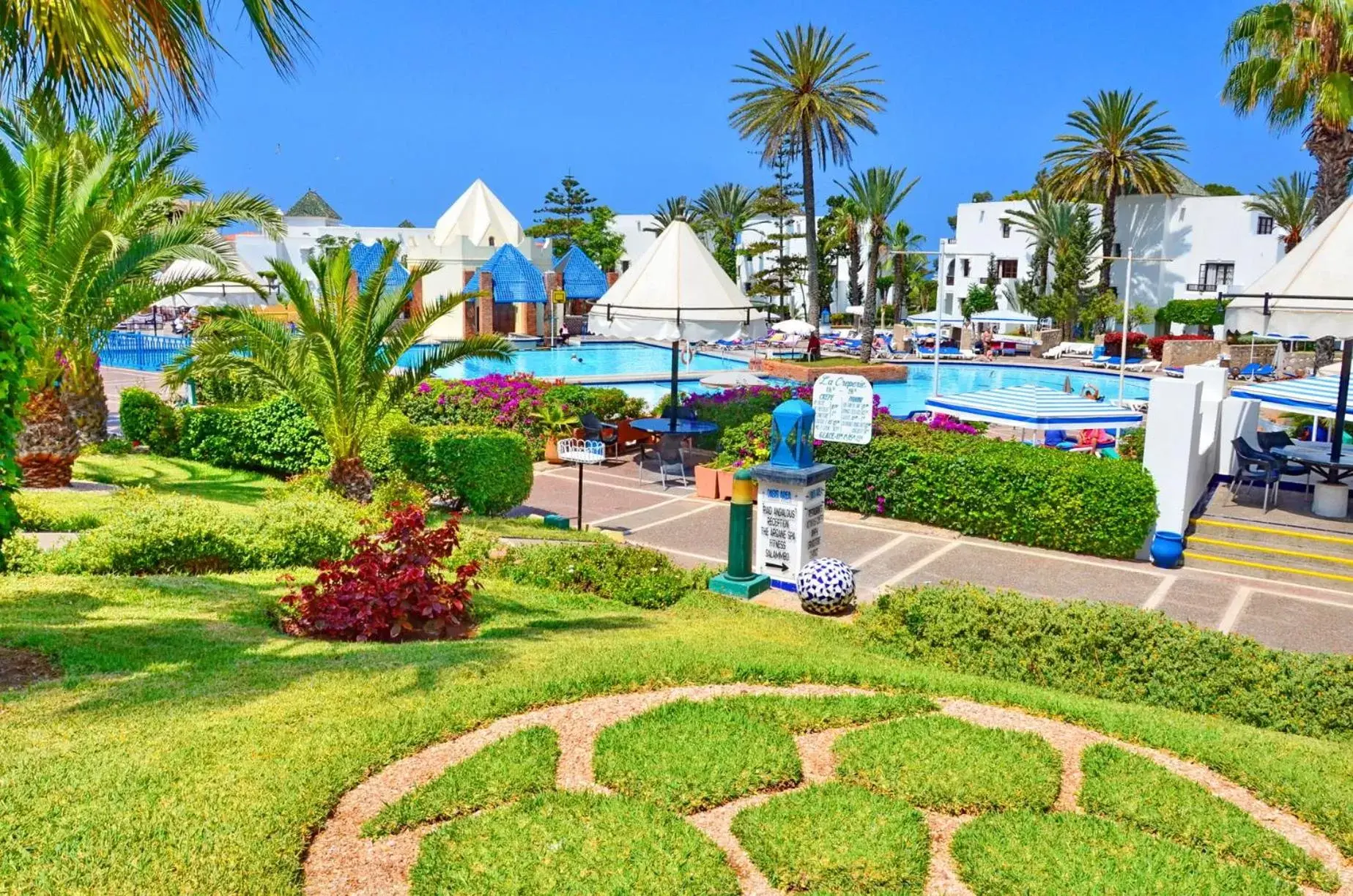 Garden in Caribbean Village Agador - All inclusive