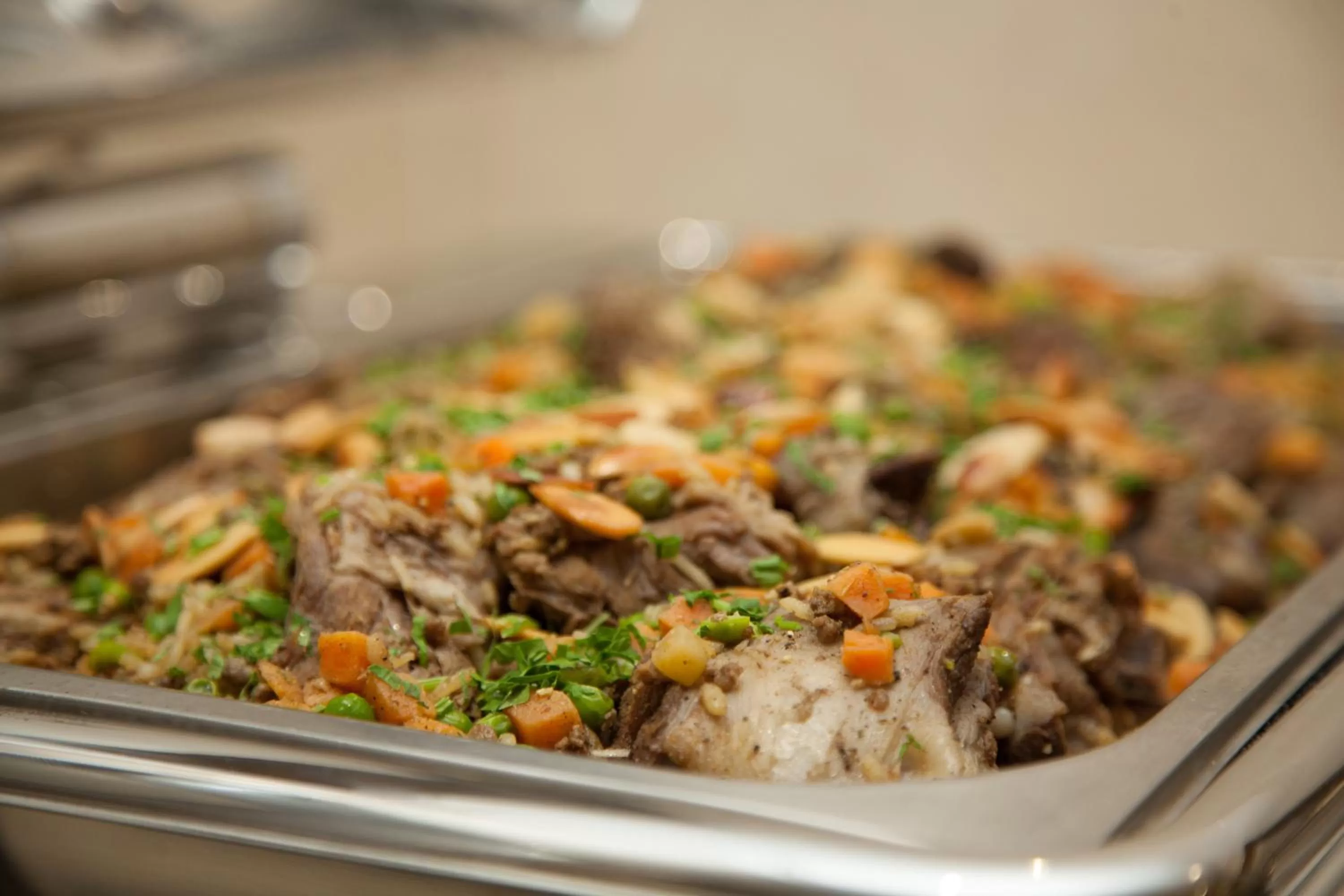 Food in Harir Palace Hotel