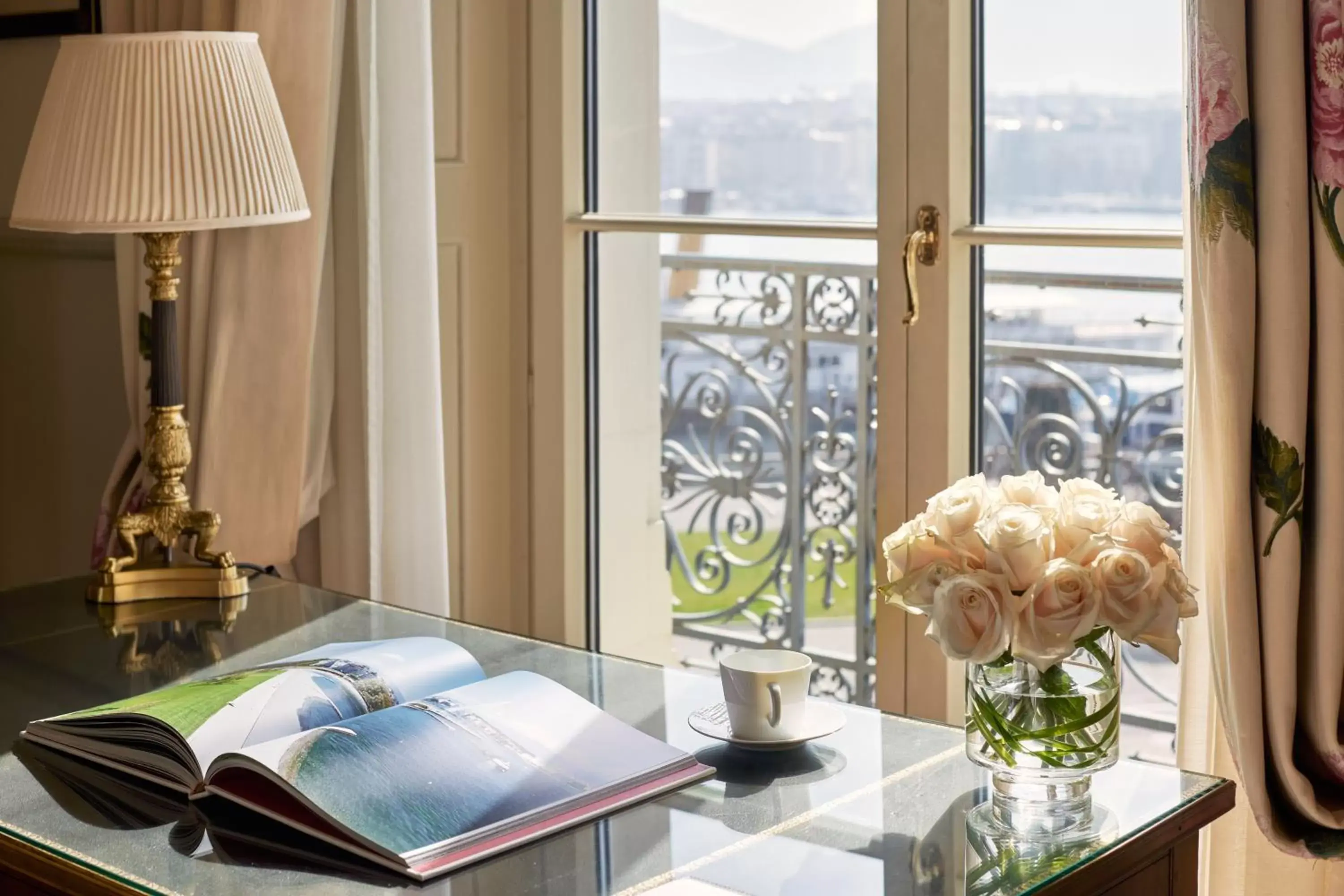 View (from property/room) in Beau-Rivage Genève