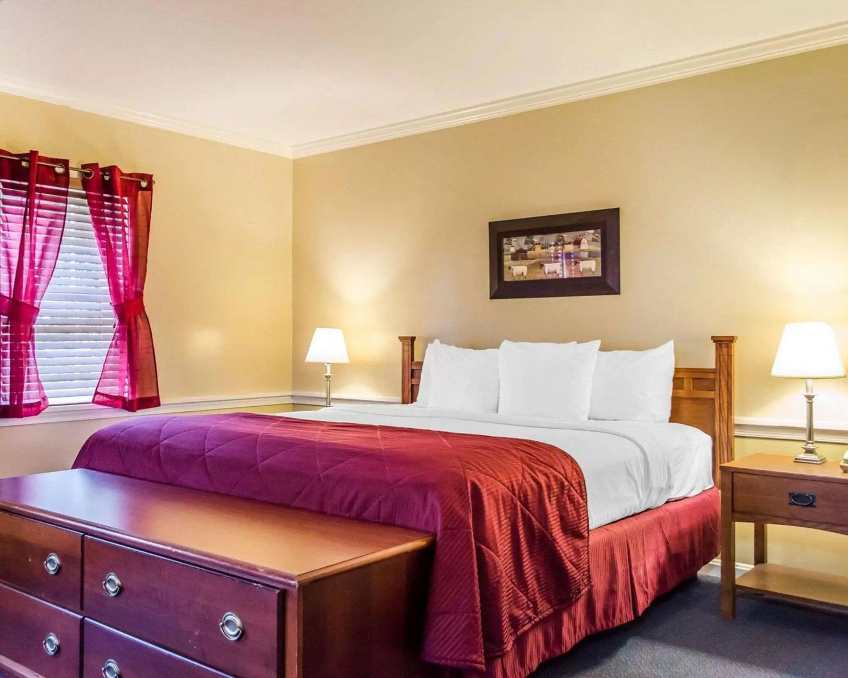 Photo of the whole room, Bed in Clarion Inn Strasburg - Lancaster
