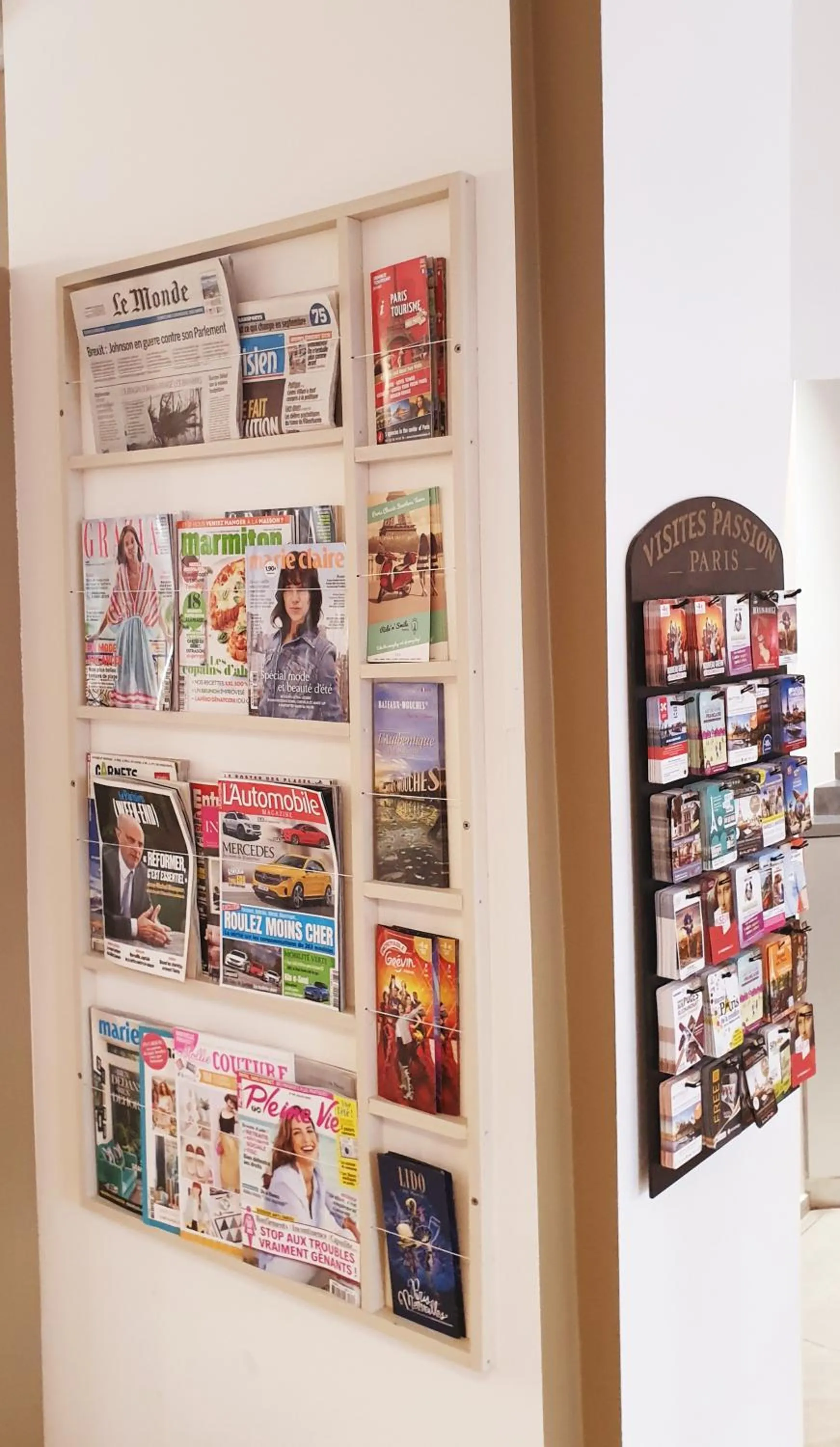 Lobby or reception in Hôtel Brésil Opéra SPA