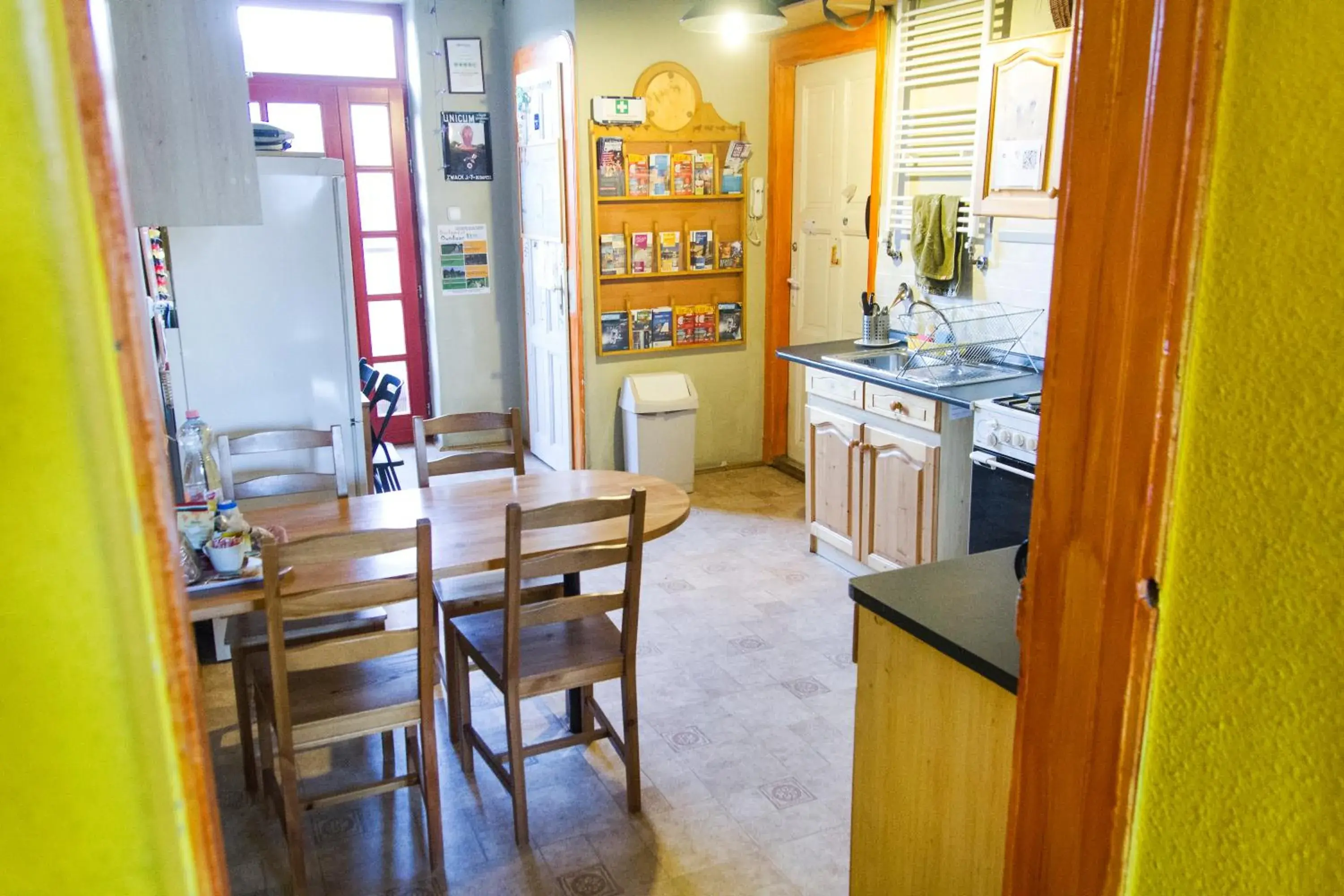 Dining Area in 7x24 Central Hostel