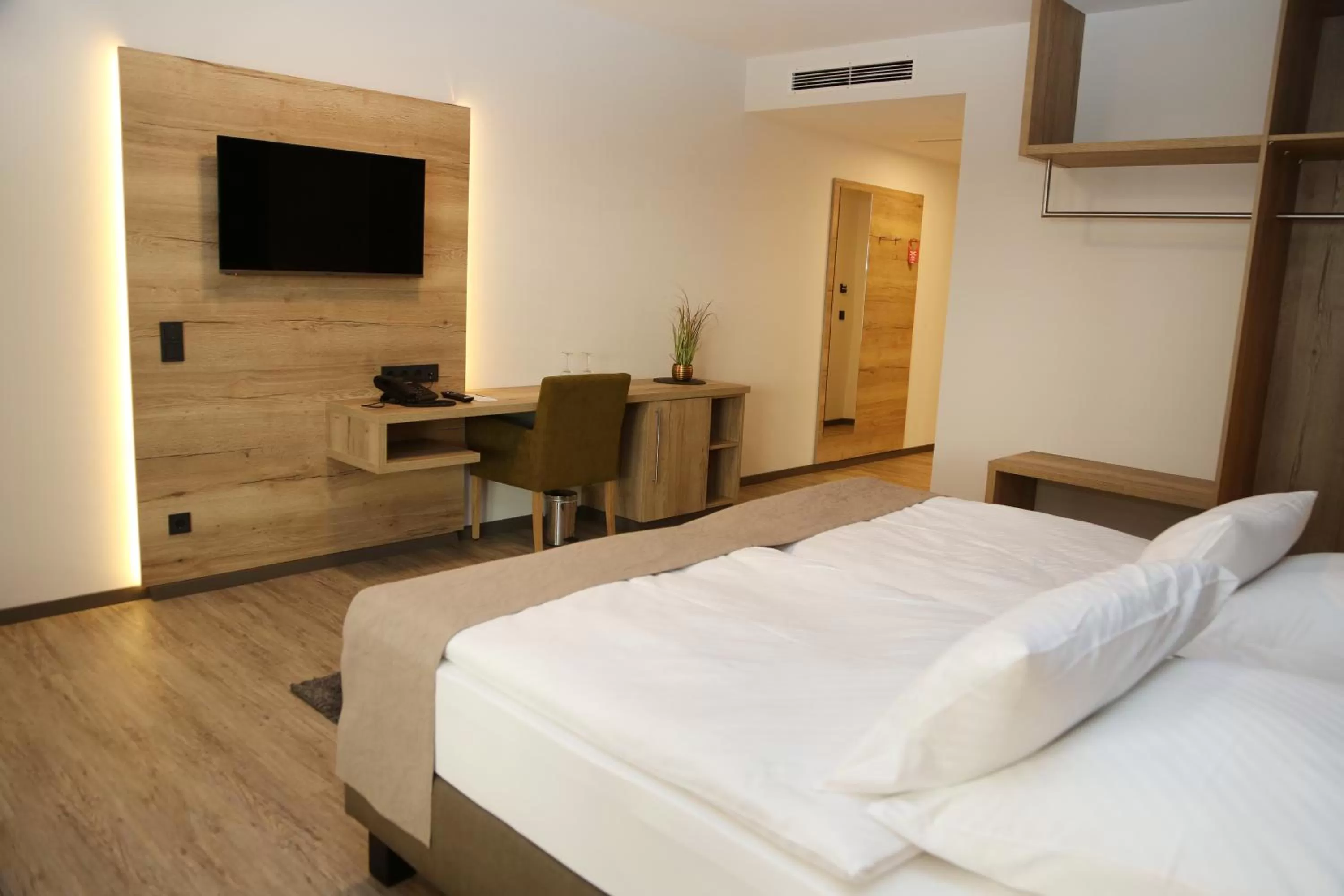 TV and multimedia, Bed in Hotel Lindleinsmühle