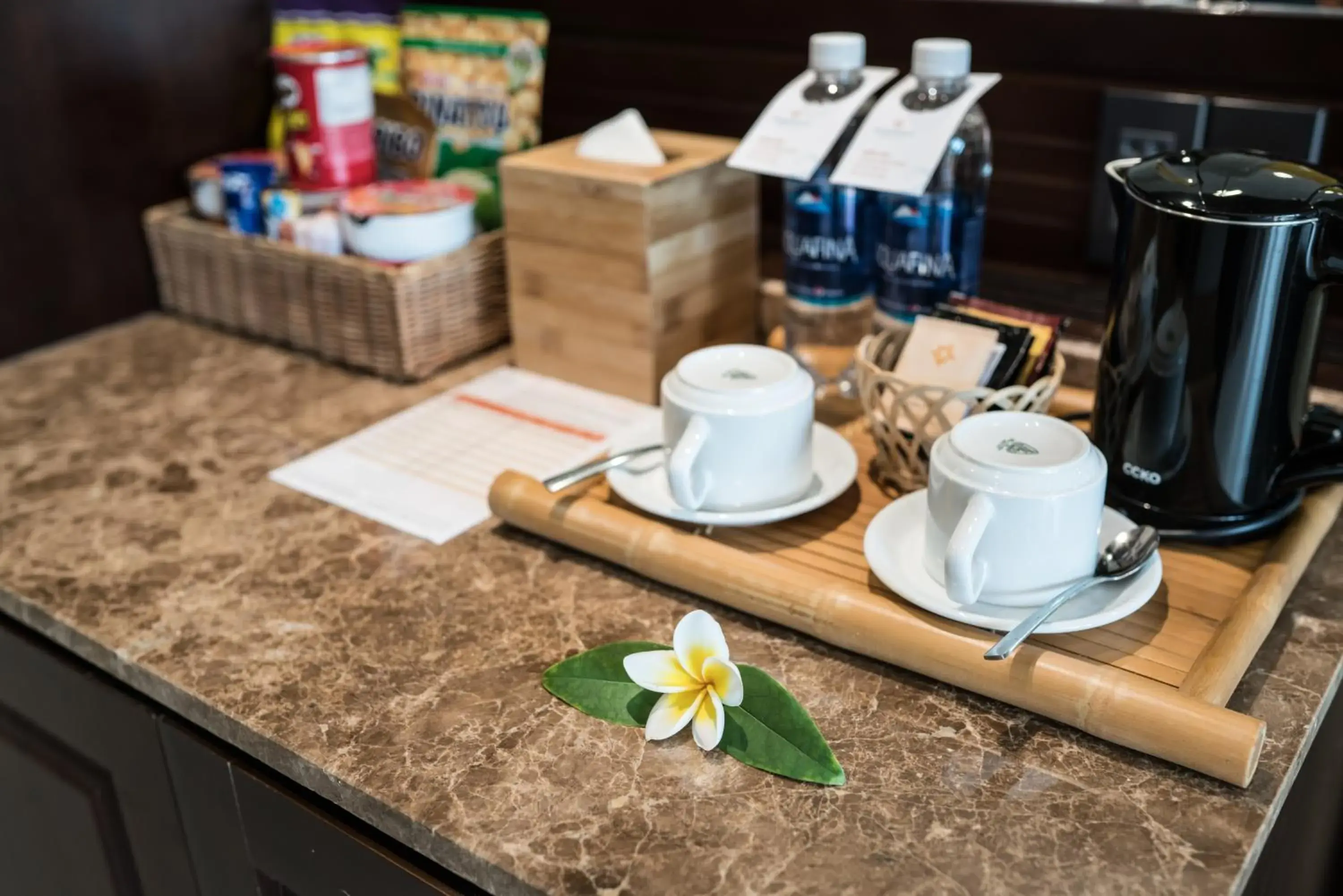 Coffee/tea facilities in Pandanus Resort