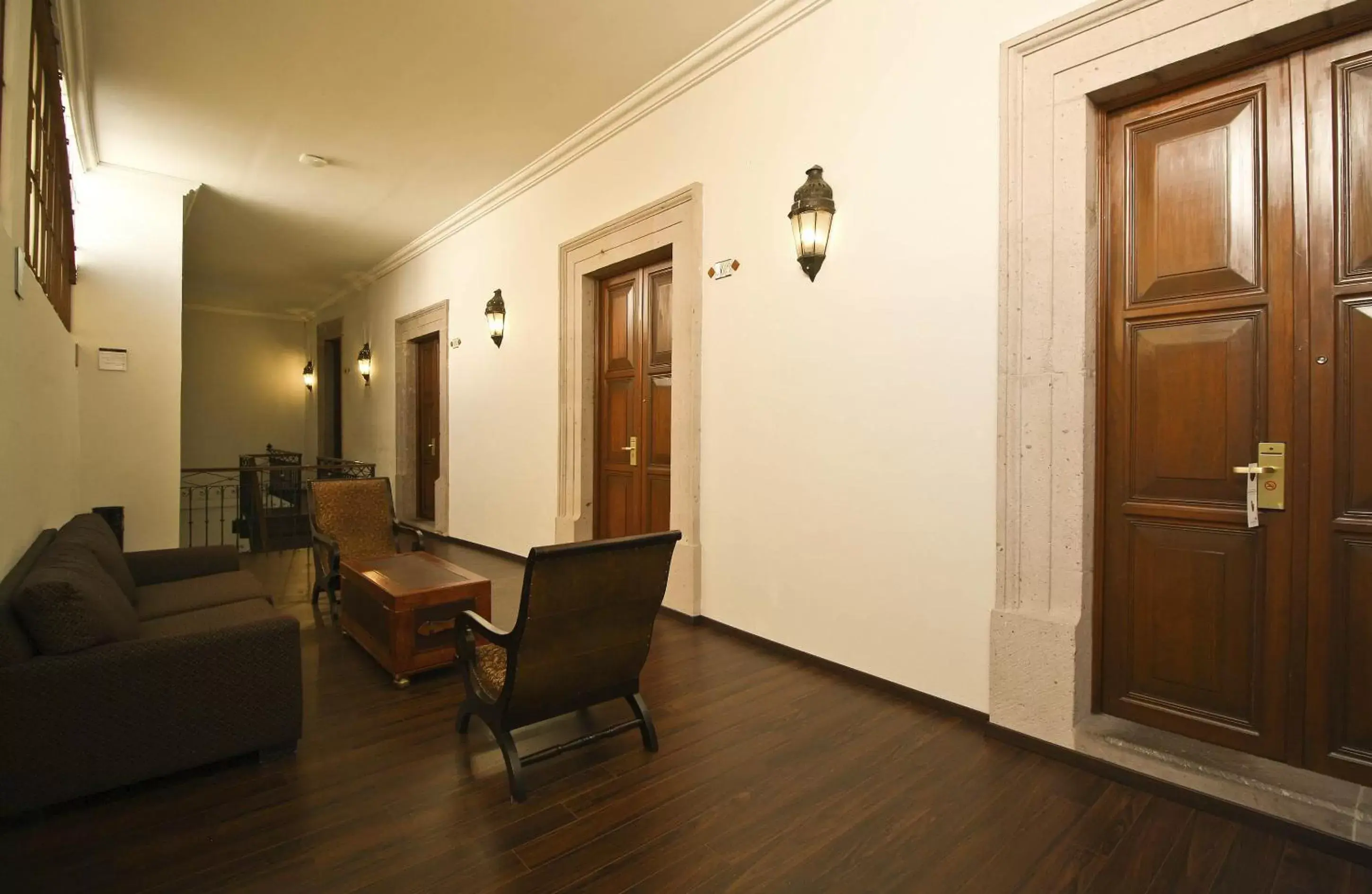 Seating area in Hotel Casino Morelia