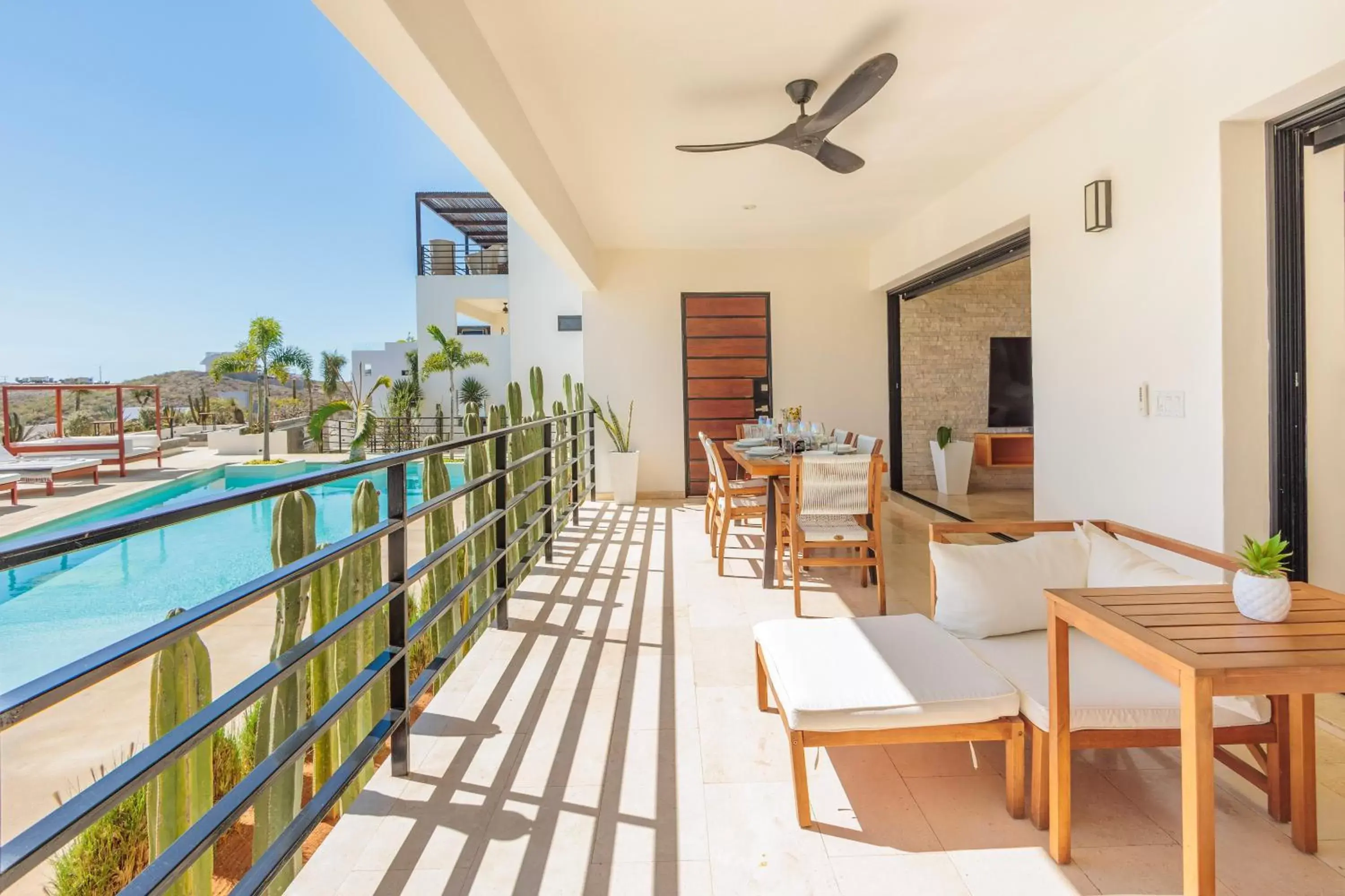 Pool View in Cerritos Surf Residences