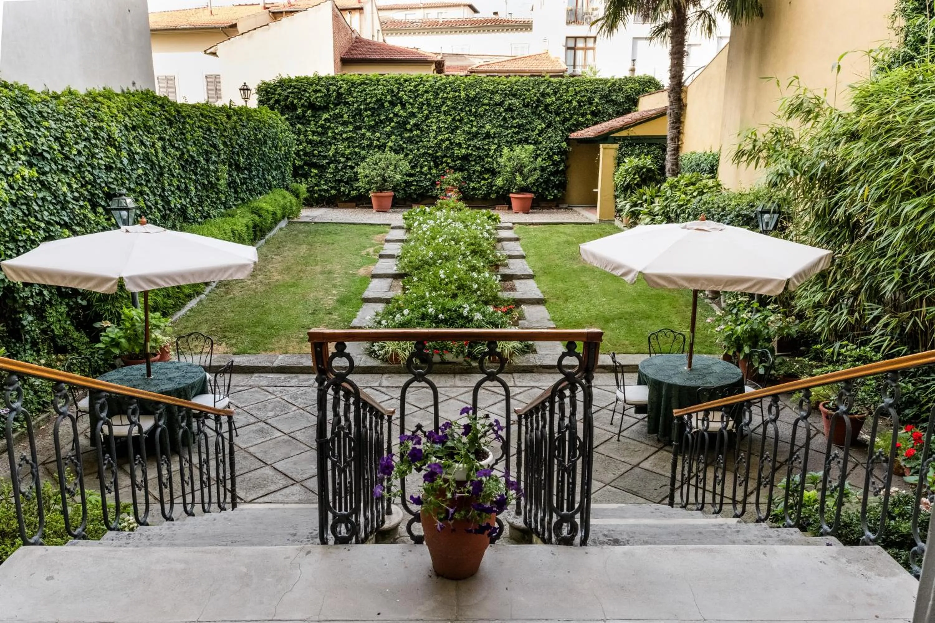 Garden in Hotel Principe