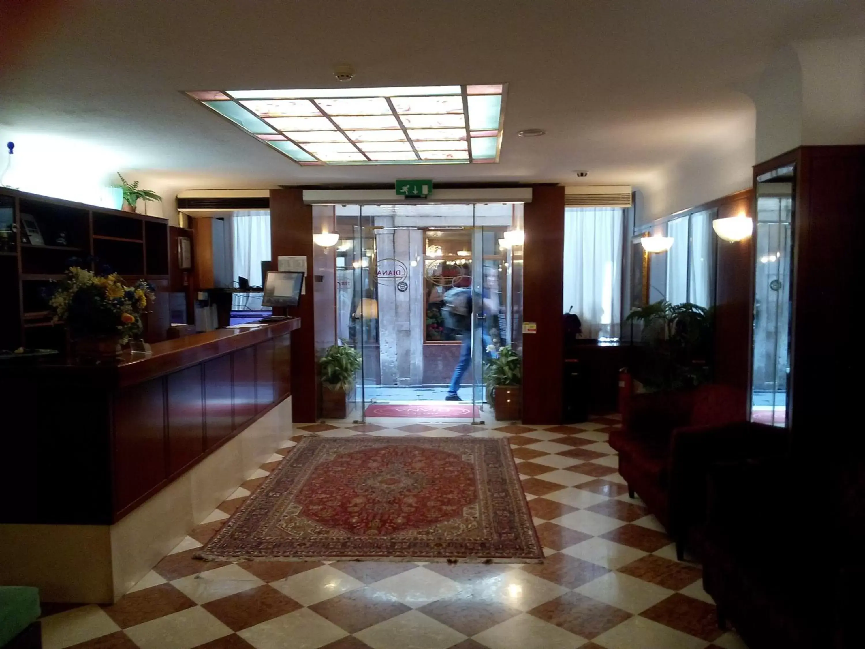 Facade/entrance, Lobby/Reception in Hotel Diana