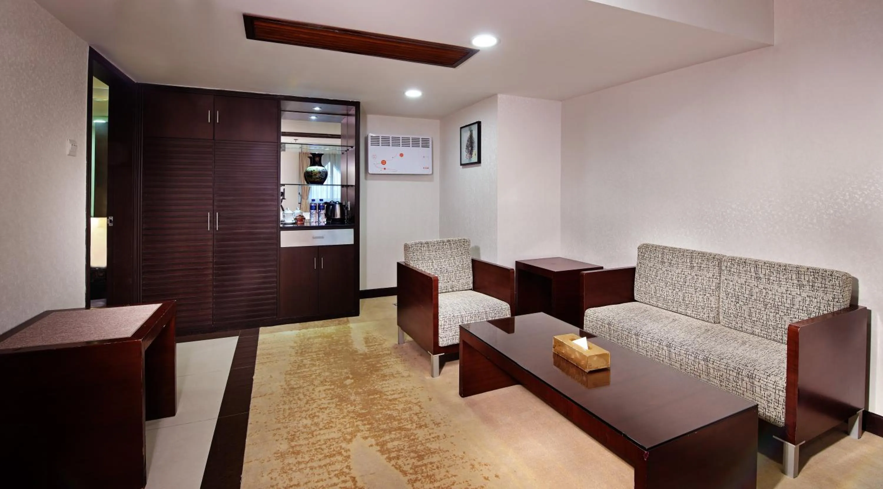 Living room in New World Hotel